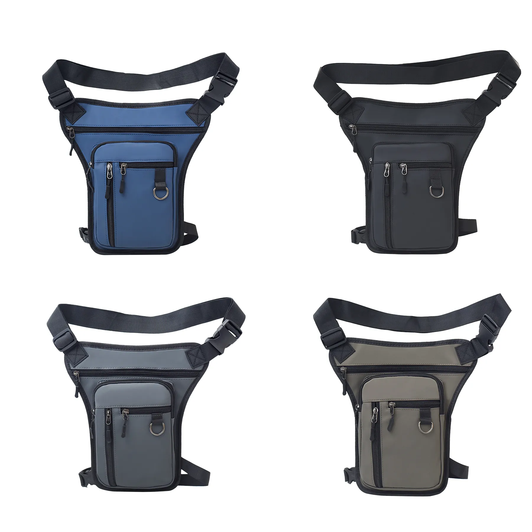Waterproof Leather Thigh Bag Waist Pack - Image 3