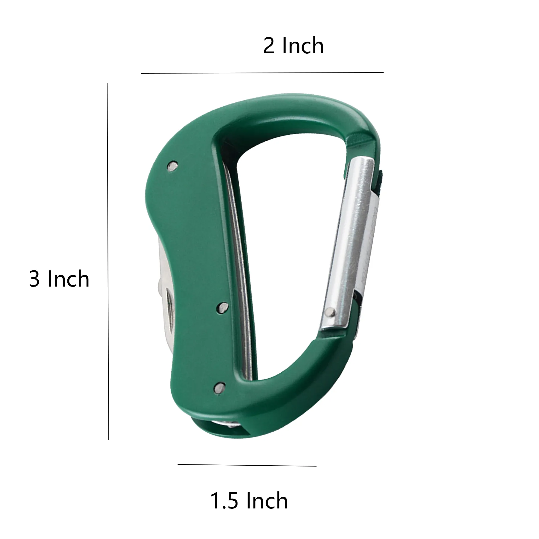 Heavy Duty Aluminum Multi Tool Carabiner - Image 2