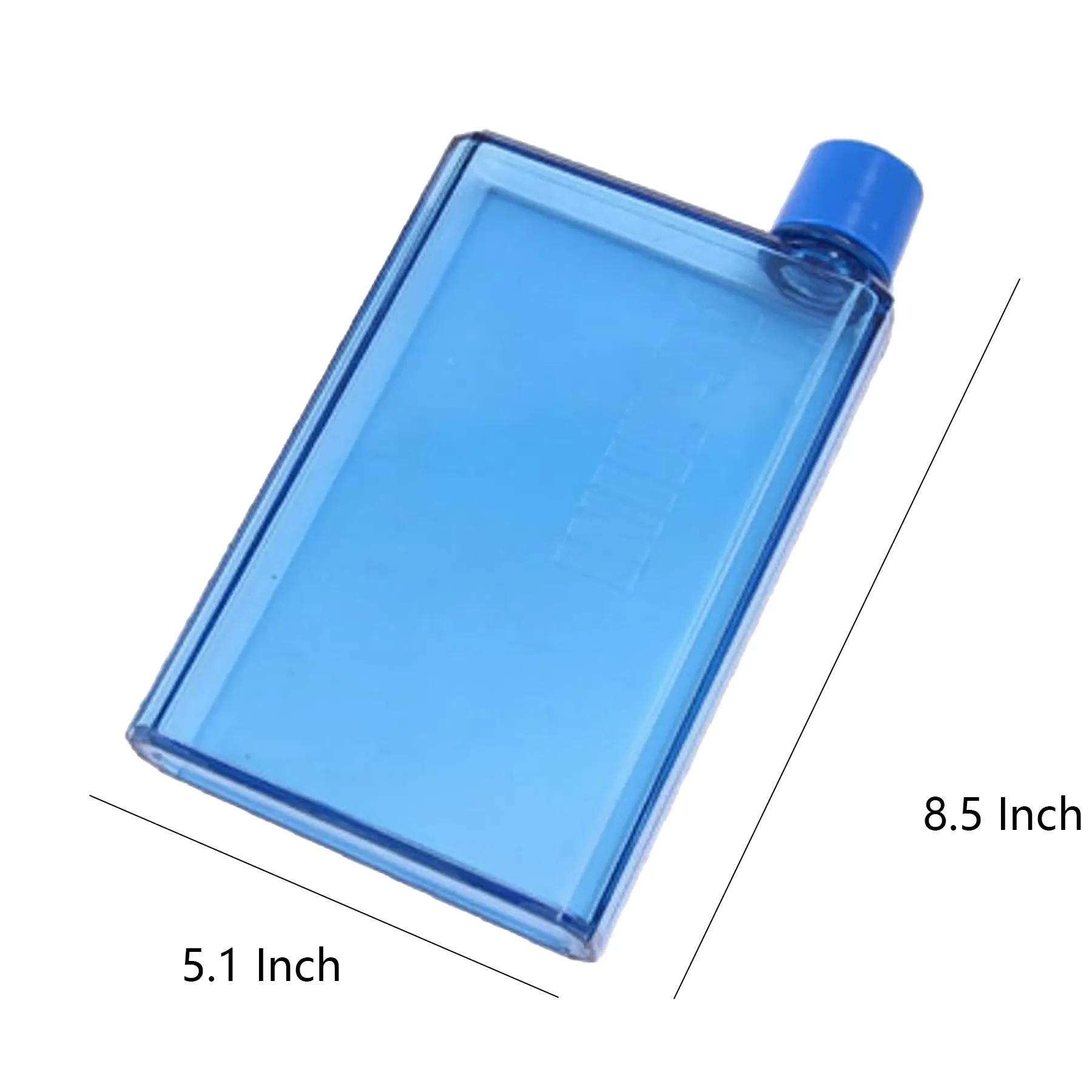 Slim Flat Reusable Water Bottle - Image 2