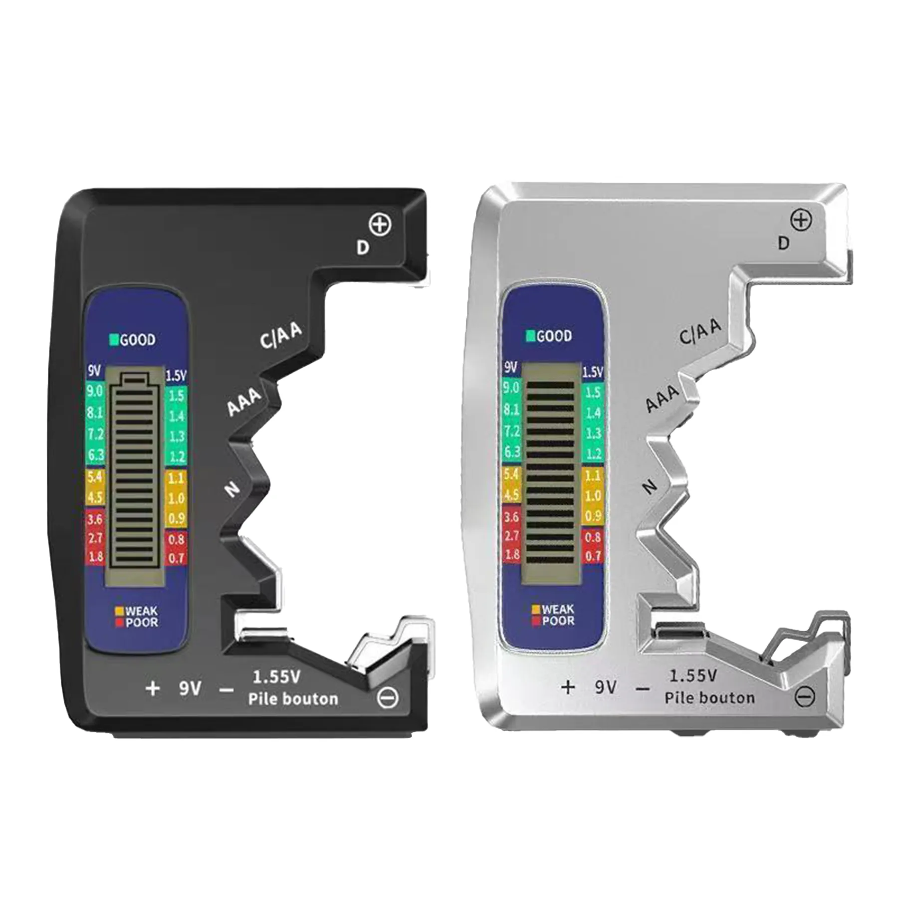 Compact Universal Battery Tester With Easy LCD Screen - Image 3