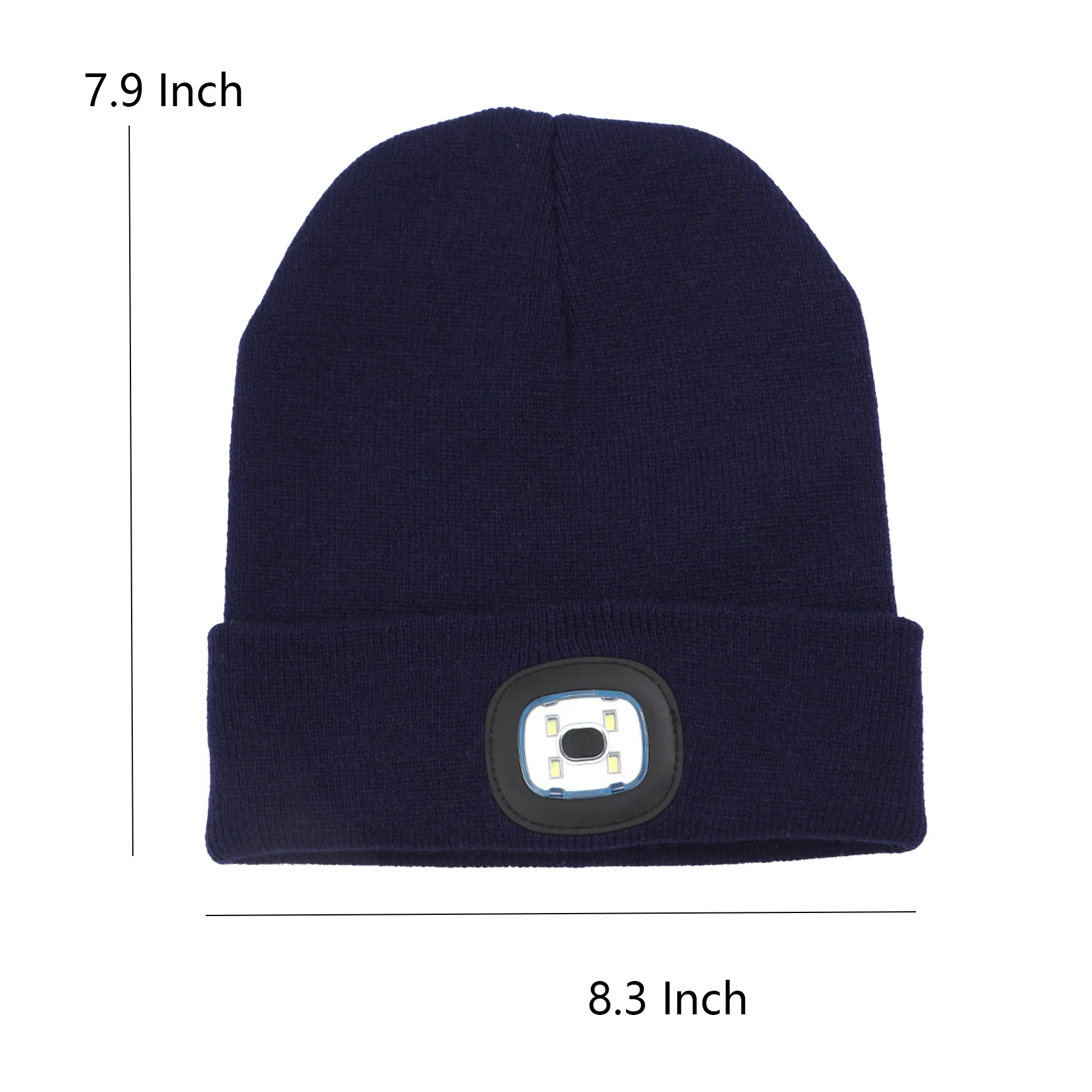LED Beanie Hat With Built In Light - Image 2