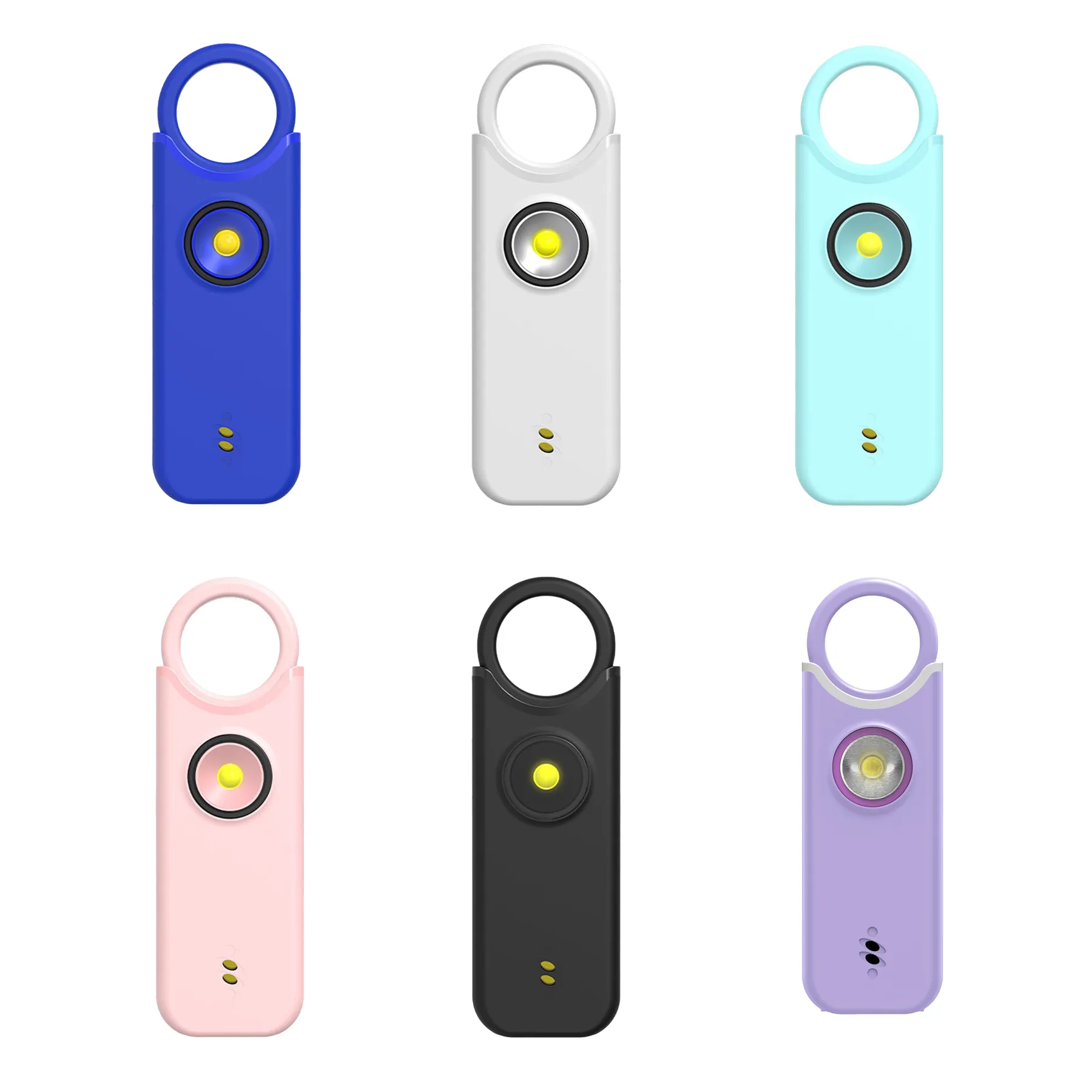 Rechargeable Personal Safety Alarm Keychain - Image 3