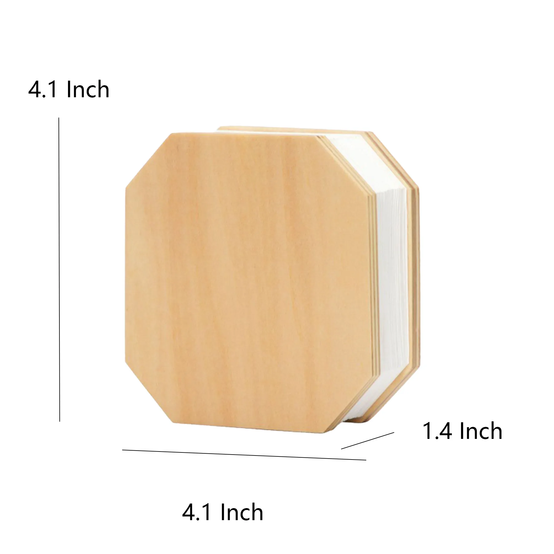 Foldable Wooden Book Lamp LED Light - Image 2