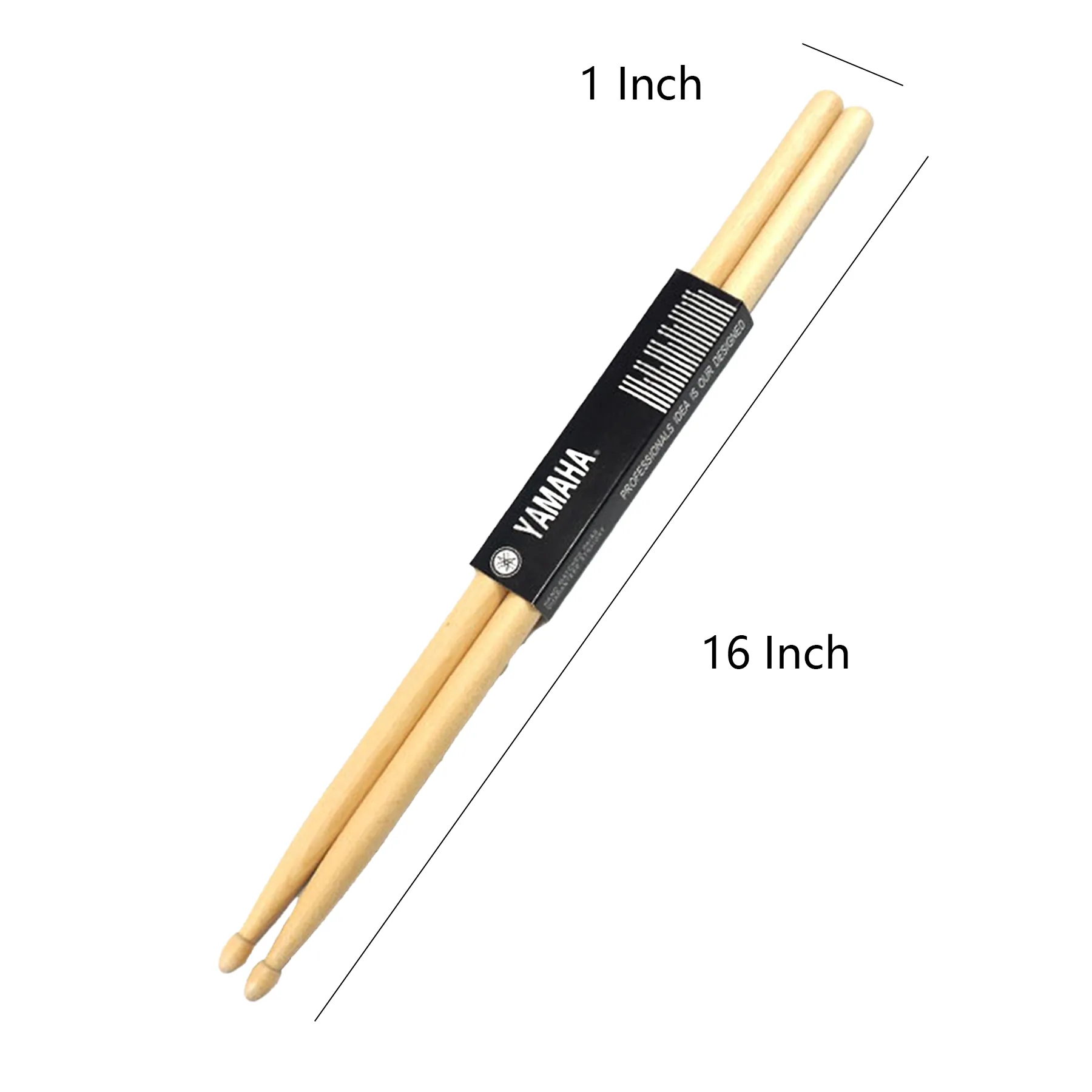 Maple 5A Drum Sticks For Practice And Performance - Image 2