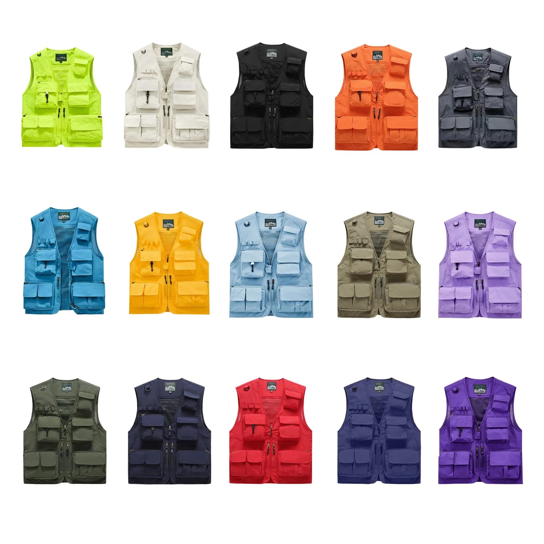 Lightweight Multi Pocket Travel Fishing Vest For Men - Image 3