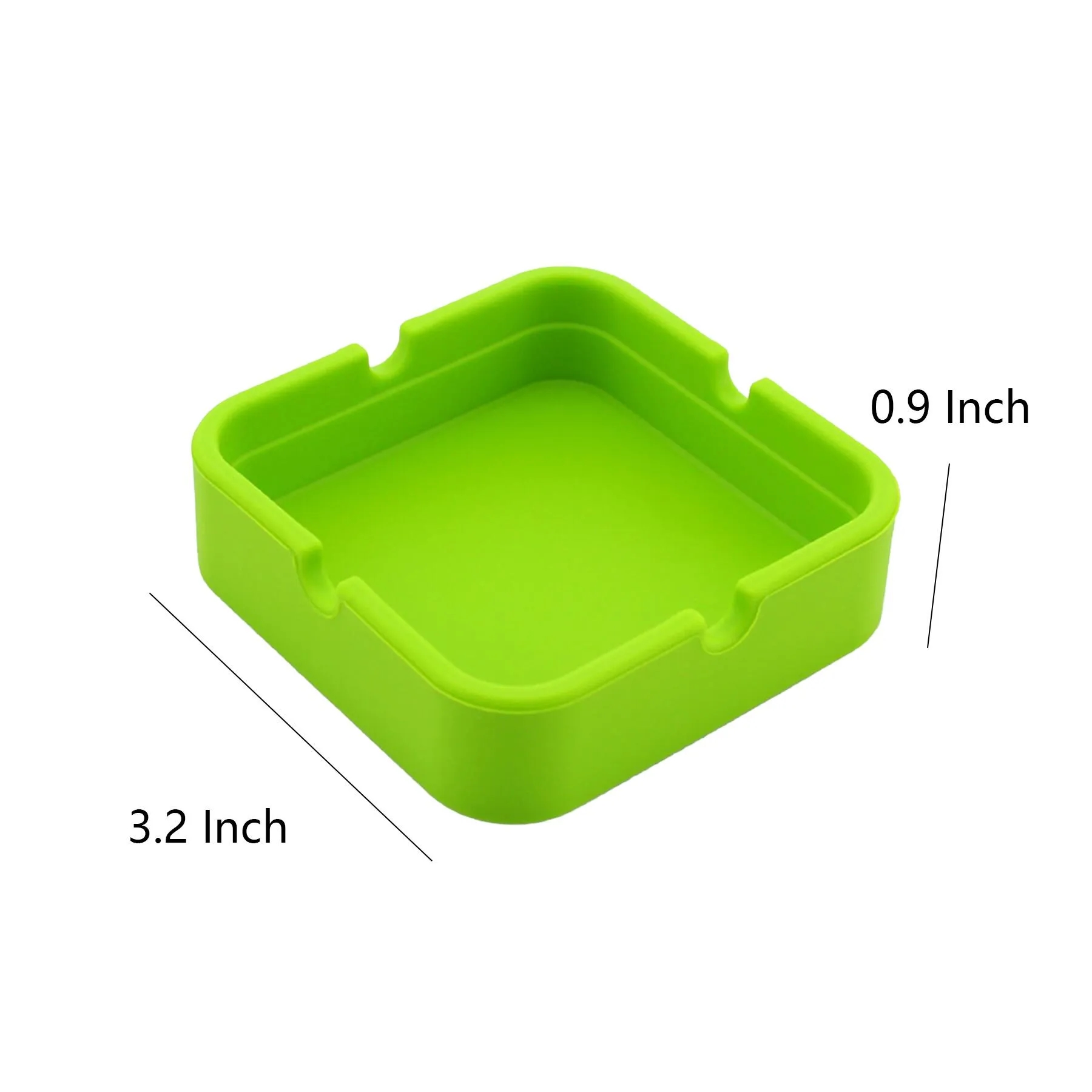 Small Heat Resistant Silicone Ashtray For Tabletop Use - Image 2