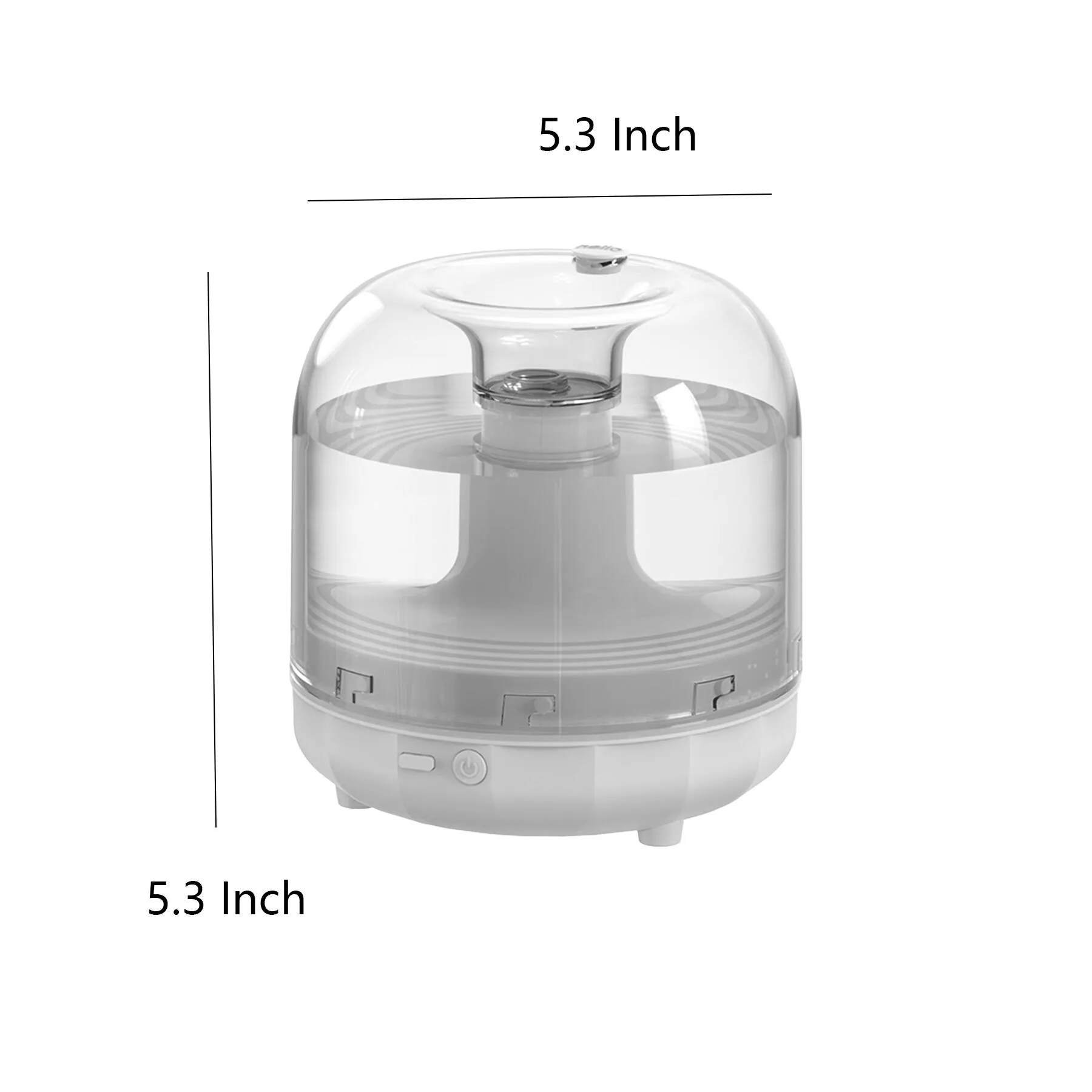 Smart Mini Humidifier With Humidity Detection Light - Image 2
