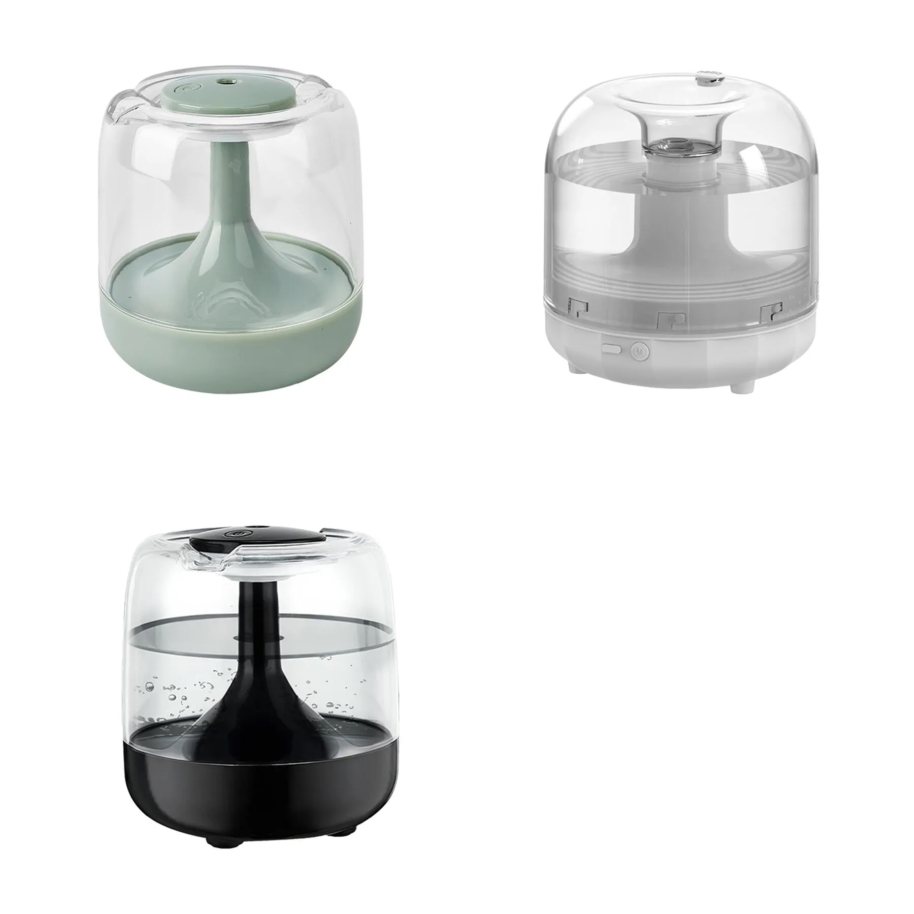 Smart Mini Humidifier With Humidity Detection Light - Image 3