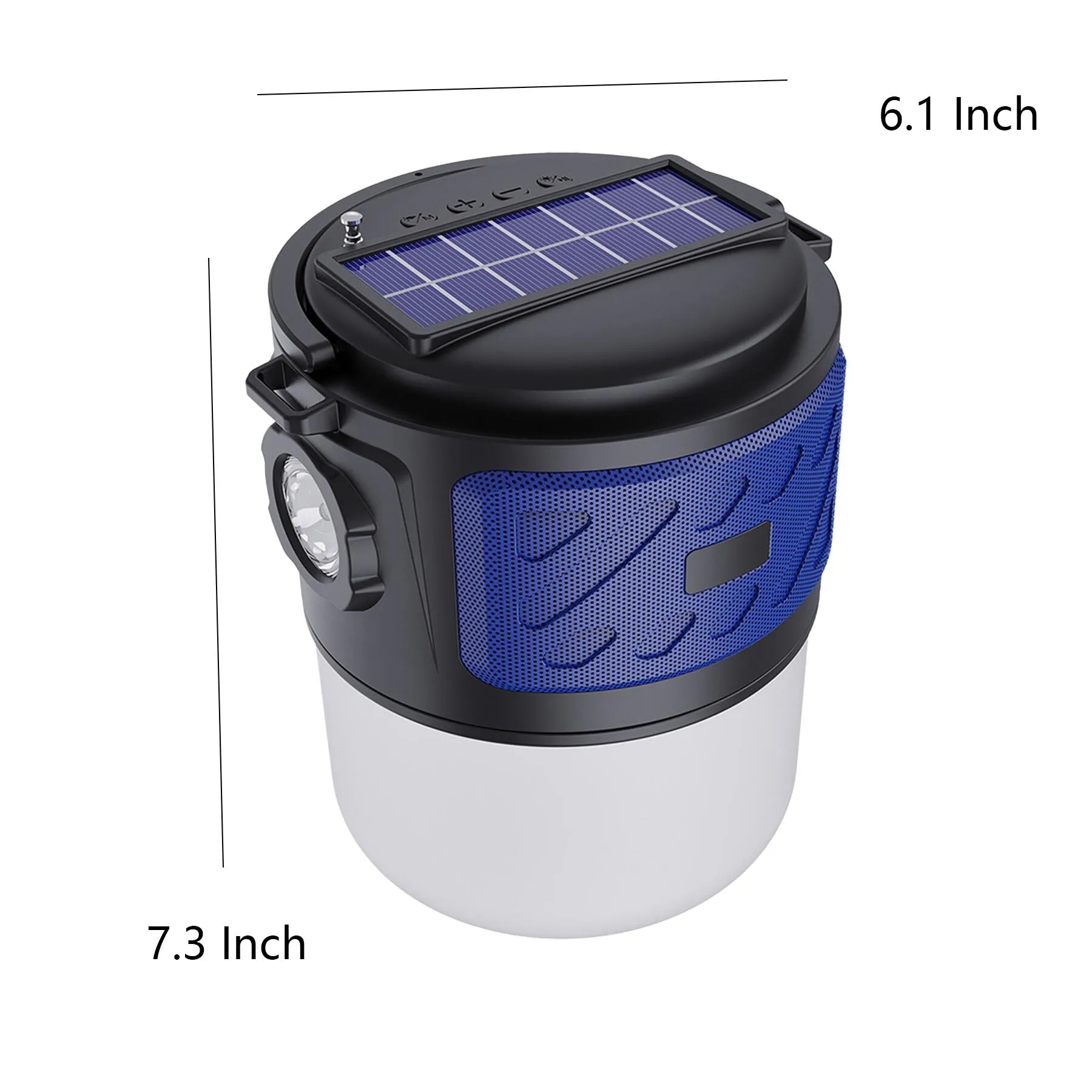 Solar Camping Lantern Speaker With Bluetooth Audio - Image 2