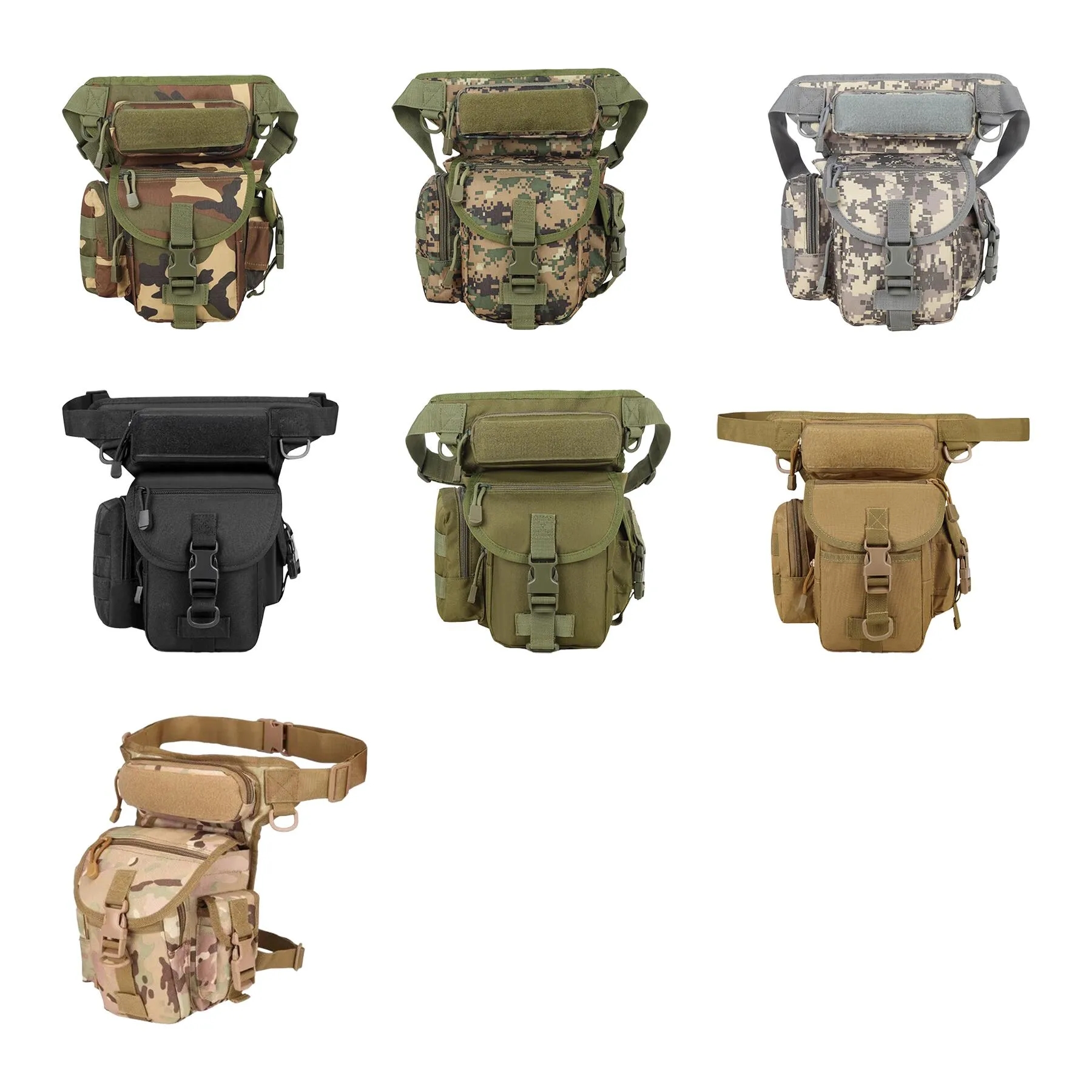 Waterproof Tactical Drop Leg Pouch With Adjustable Straps - Image 3
