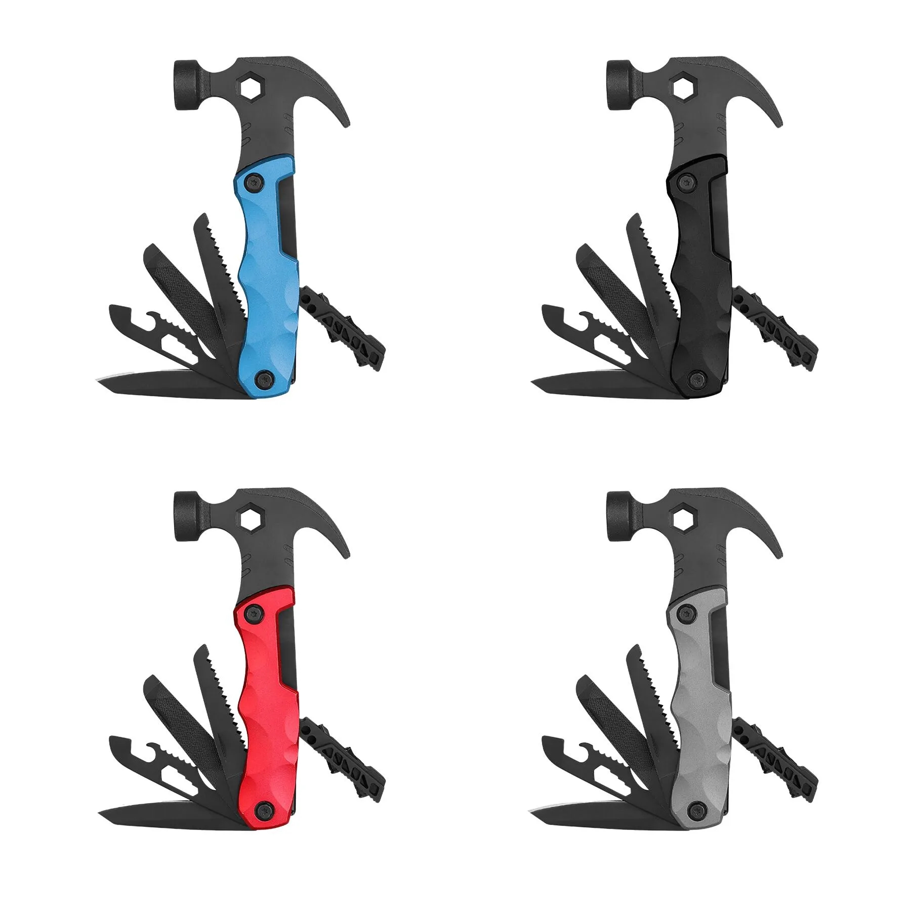 Compact 15 In 1 Alloy Survival Tool For Camping - Image 3