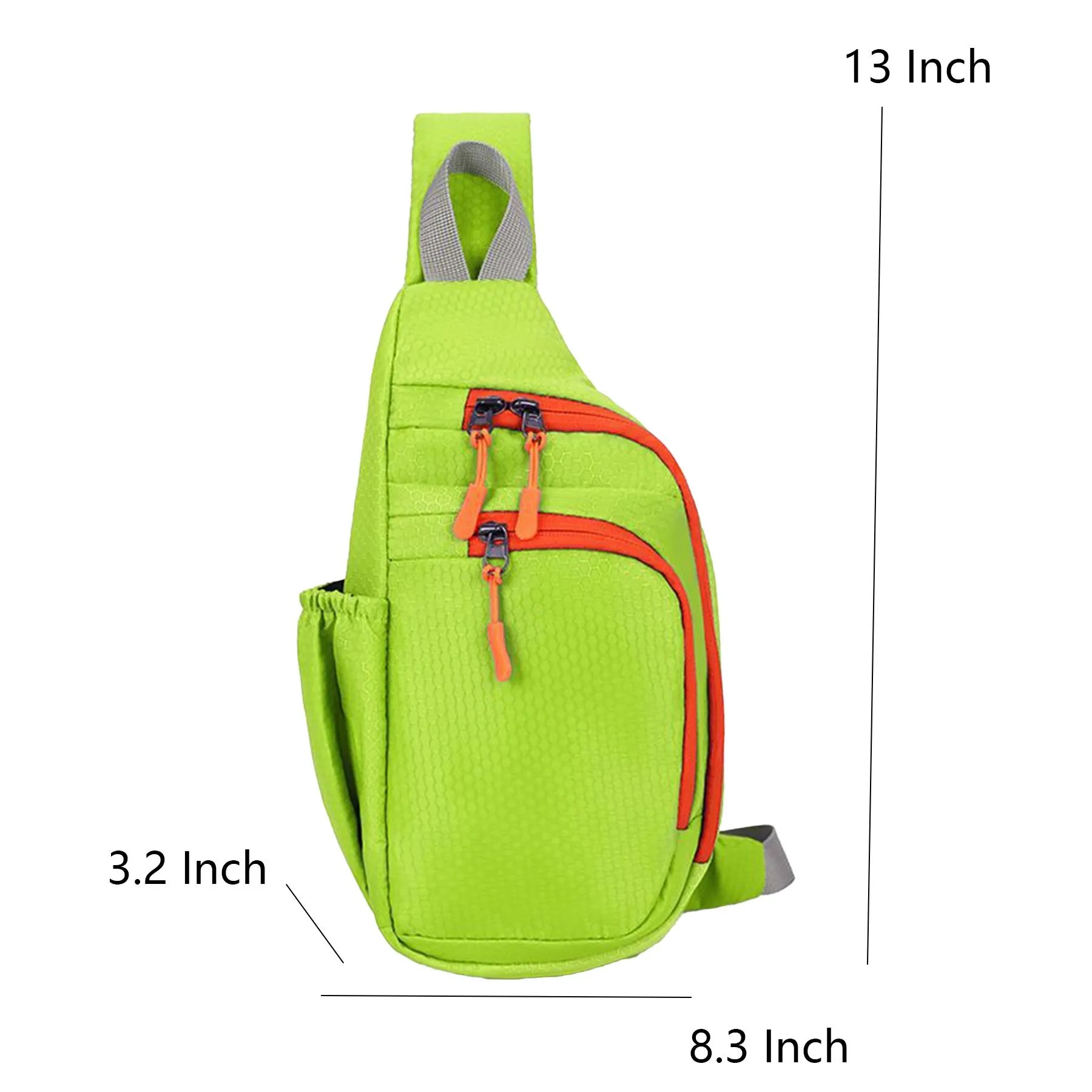 Water Resistant Travel Messenger Bag With Adjustable Strap - Image 2