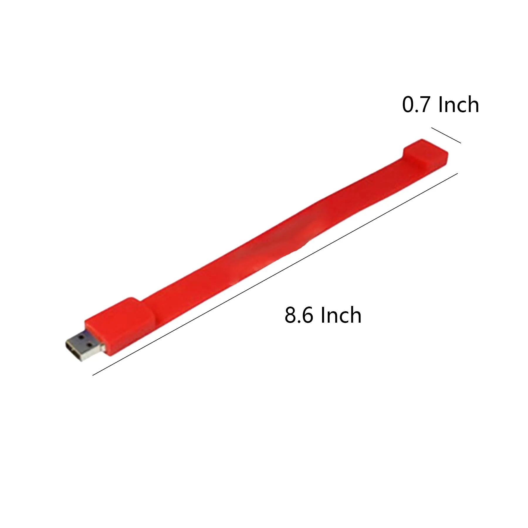 Silicone Wristband USB Flash Drive With 1GB Storage - Image 2