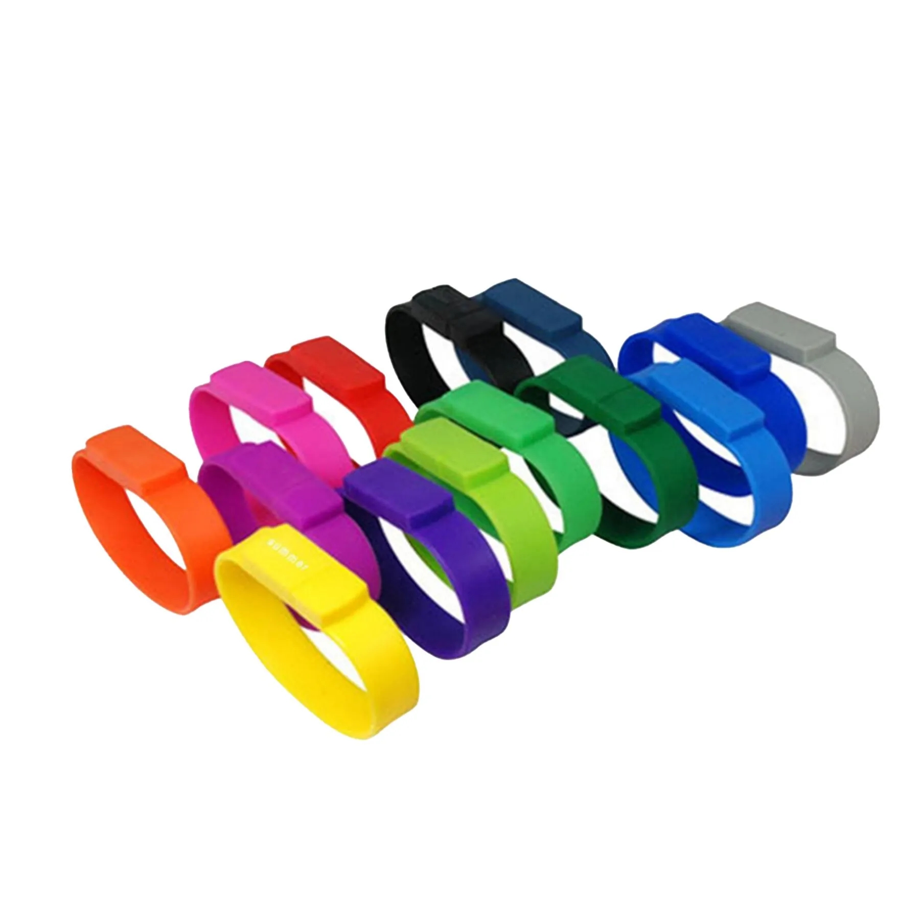 Silicone Wristband USB Flash Drive With 1GB Storage - Image 3