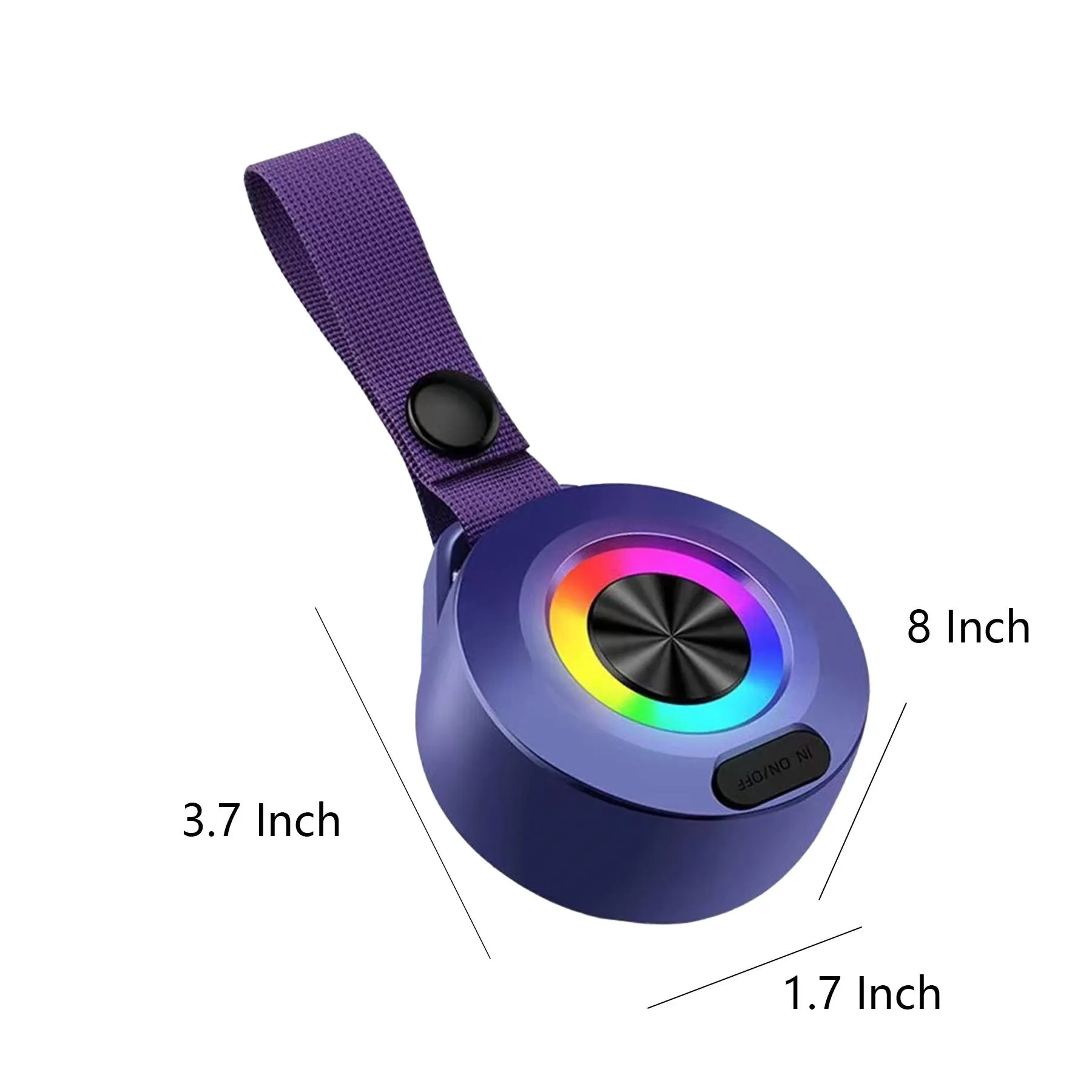 IPX4 Bluetooth Speaker With Lanyard And Microphone - Image 2