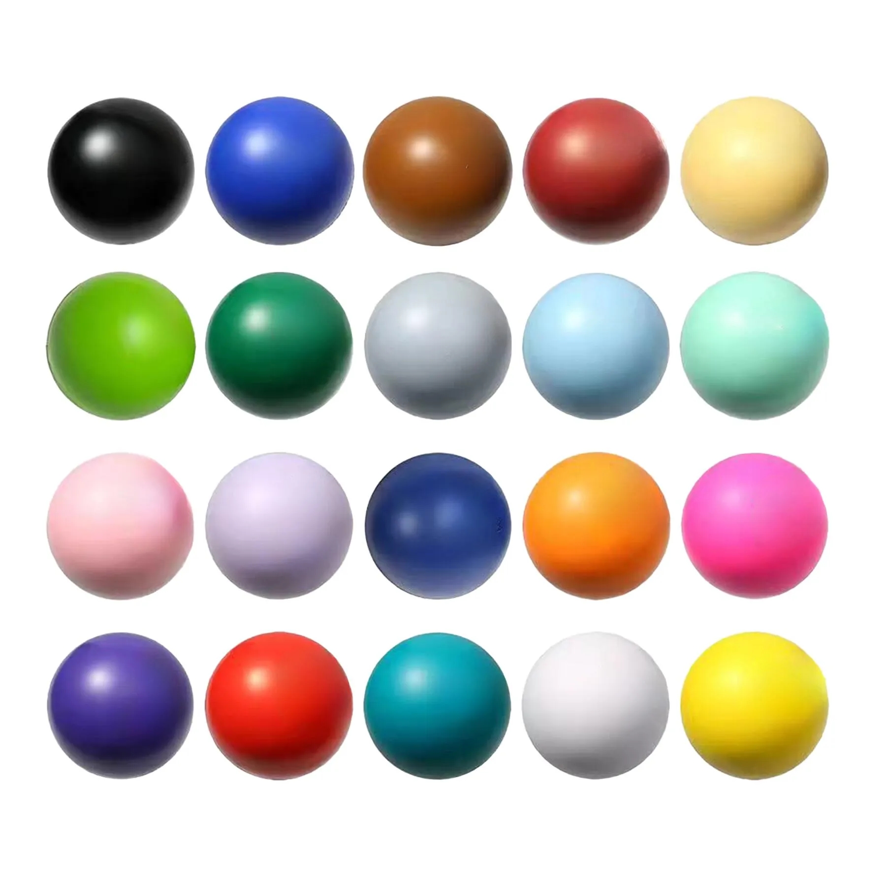 Round Polyurethane Stress Relief Ball For Office Calm - Image 3