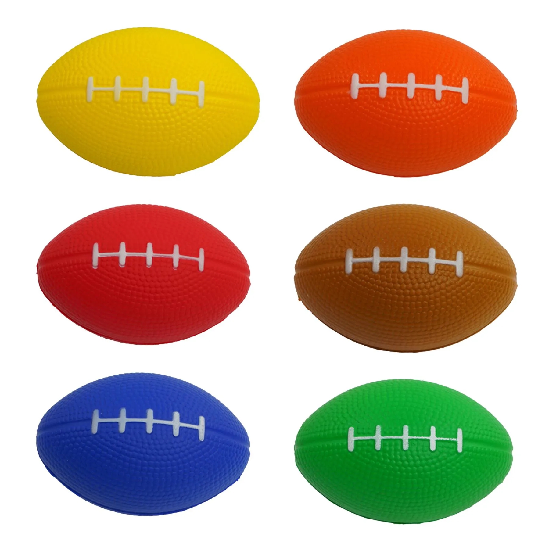 Football Shaped Polyurethane Stress Ball For Game Day - Image 3