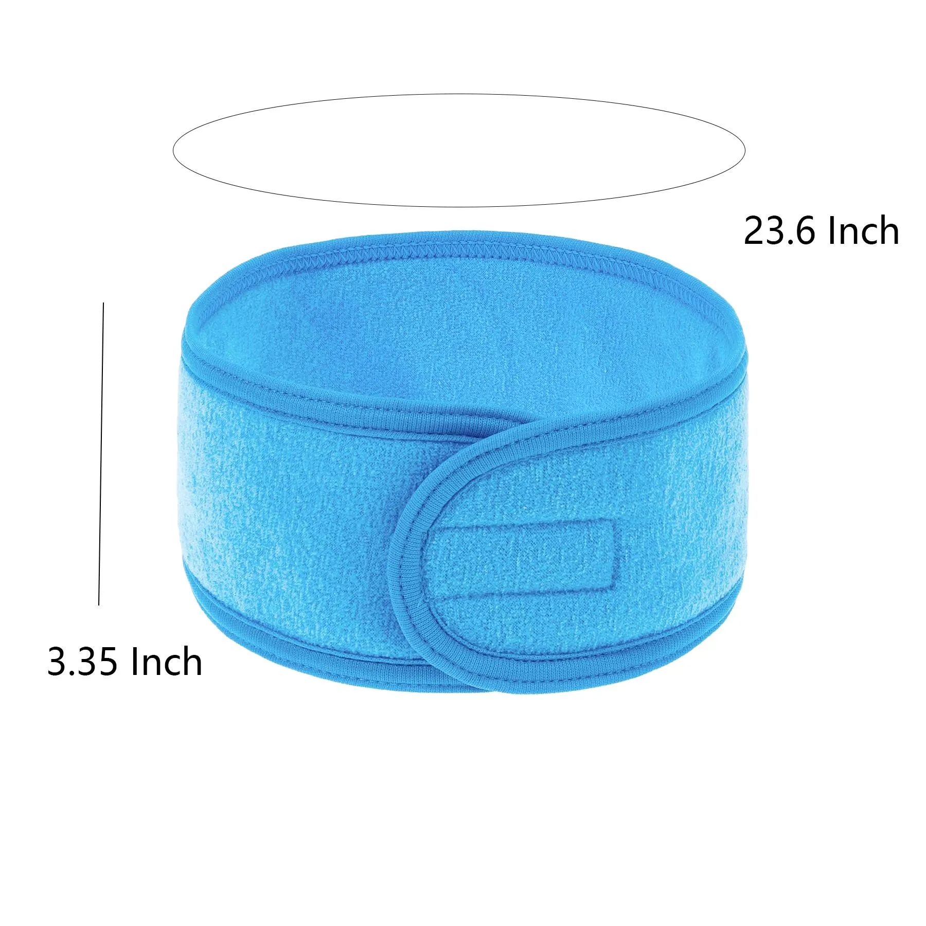 Soft Microfiber Spa Headband For Face Care Routine - Image 2