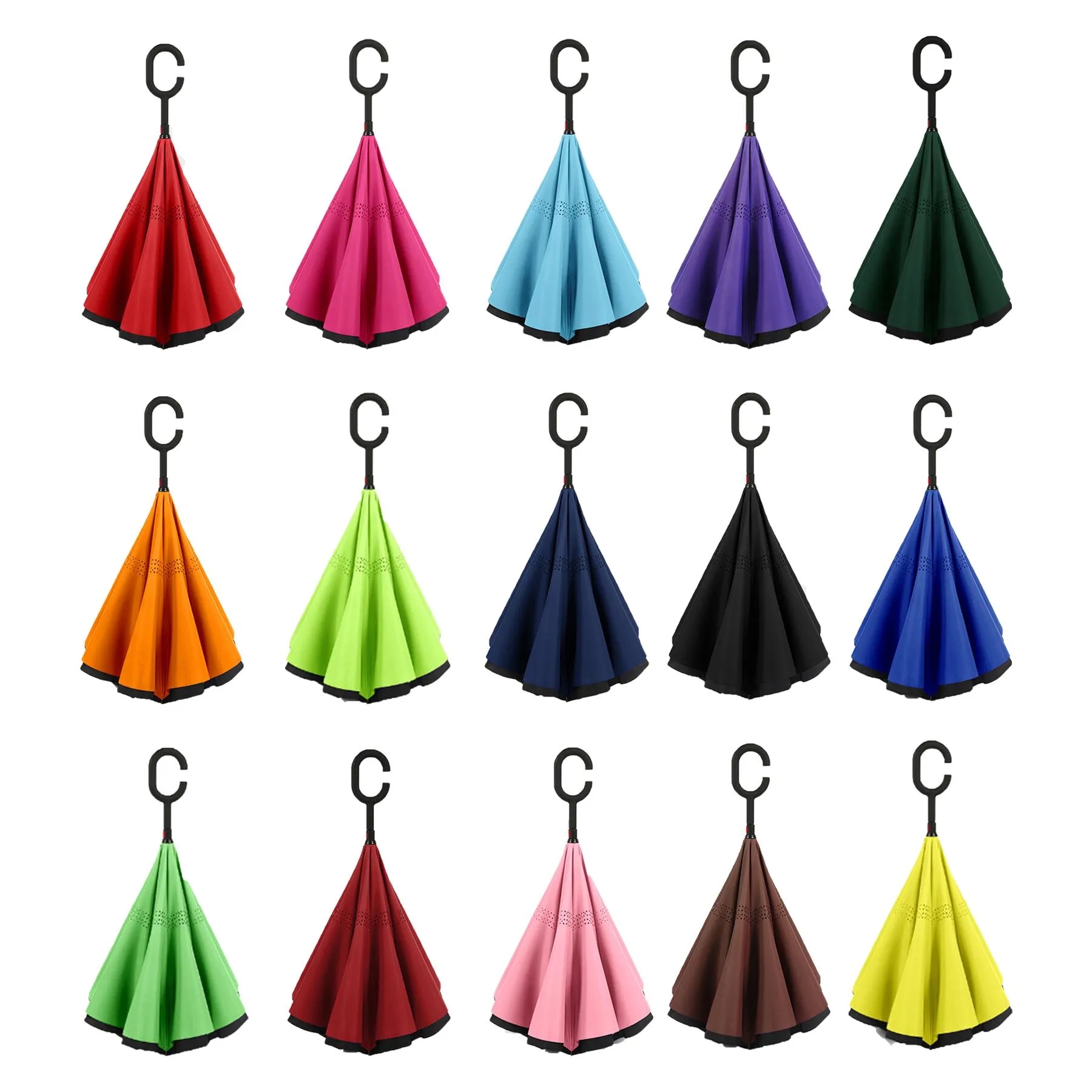 Reverse Umbrella With C Handle - Image 3