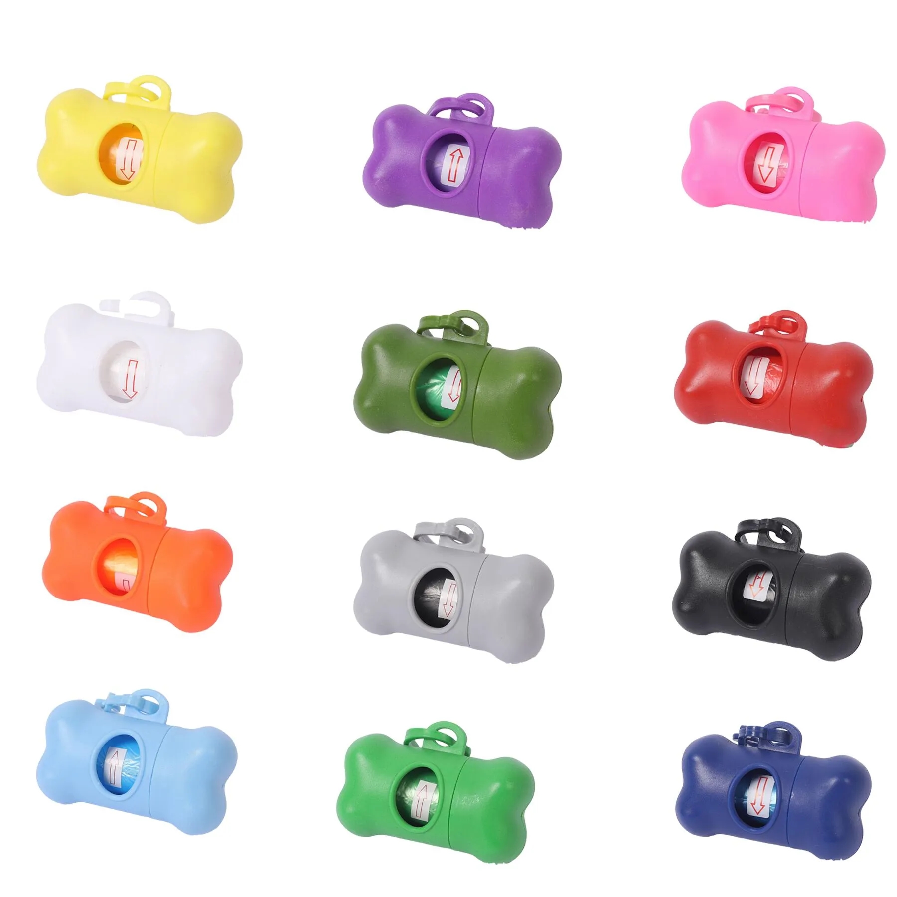Plastic Bone Waste Bag Dispenser For Pets - Image 3