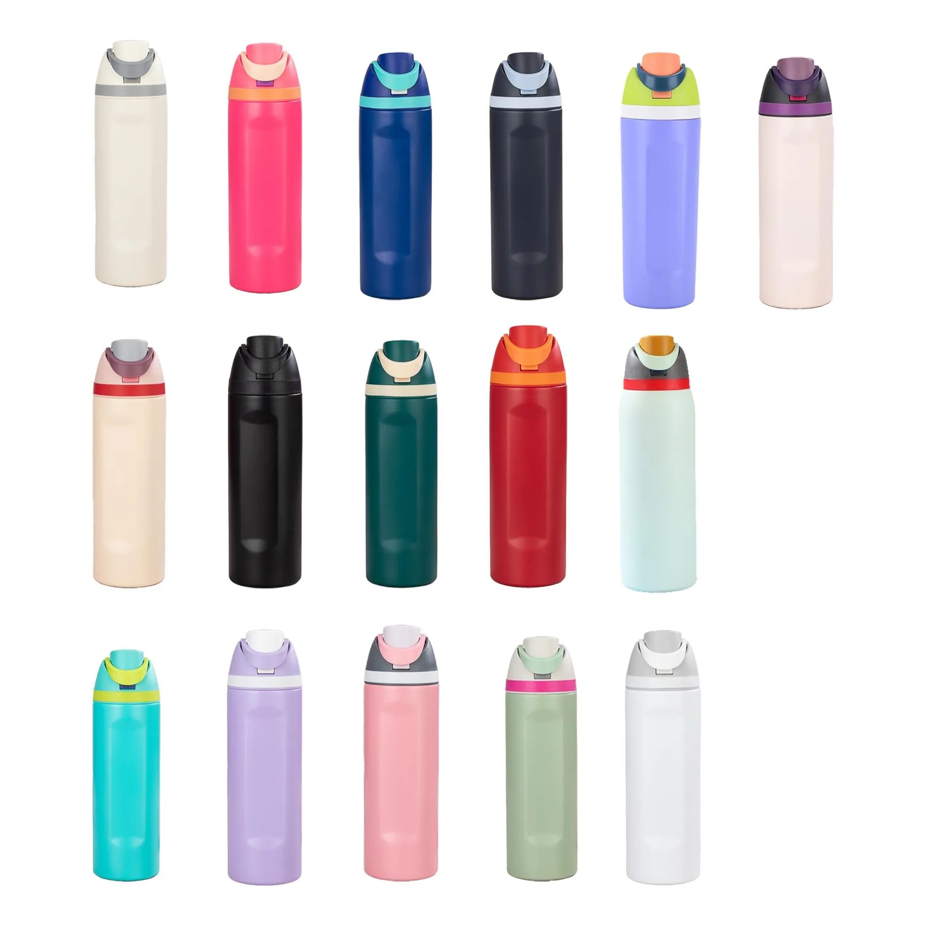 24Oz Double Wall Vacuum Insulated Stainless Steel Water Bott - Image 3