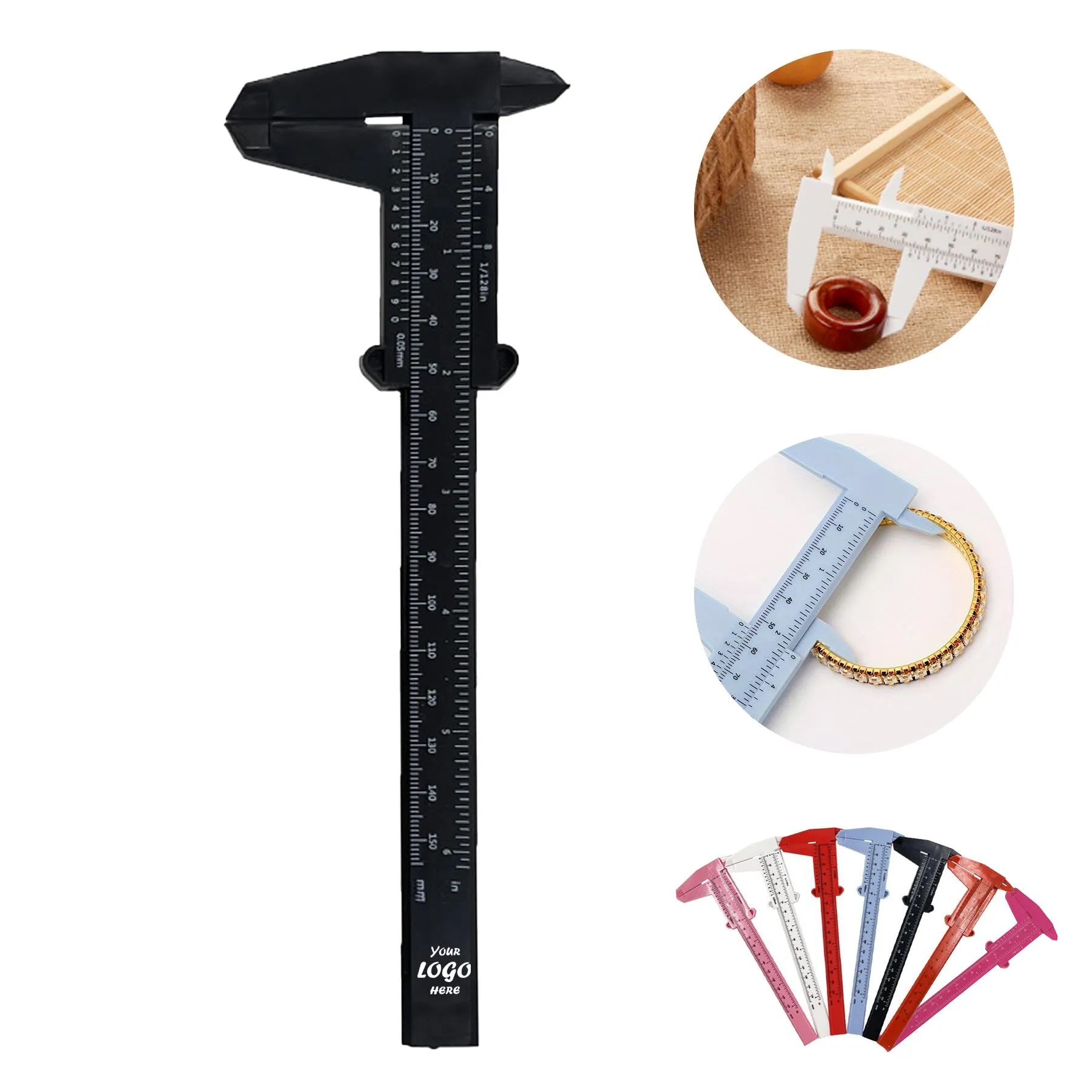 Mini Plastic Vernier Caliper