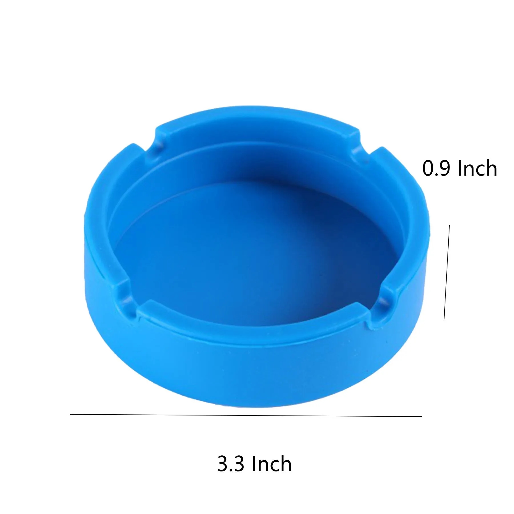 Round Silicone Ashtray - Image 2