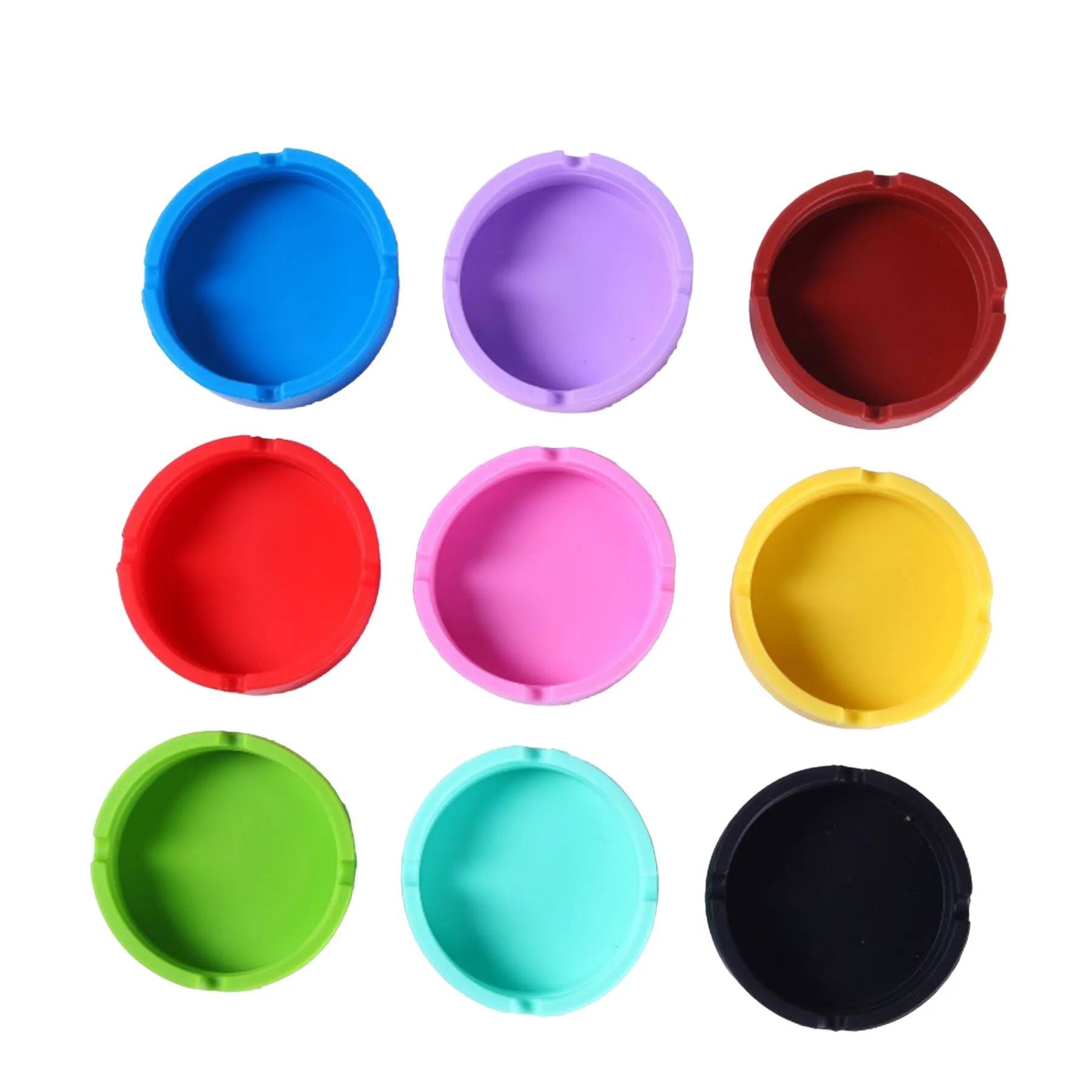 Round Silicone Ashtray - Image 3