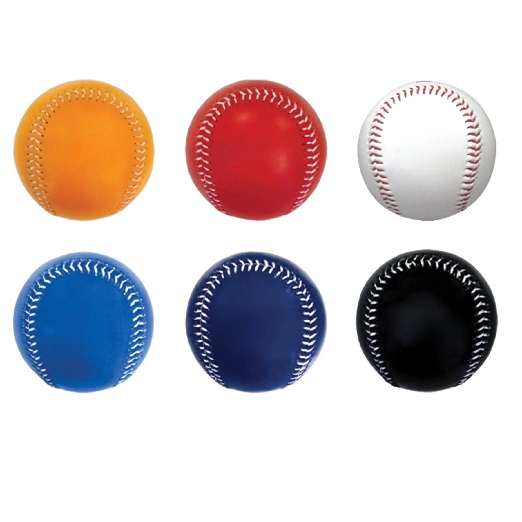 Vibrant Official Size Synthetic Leather Baseball - Image 3