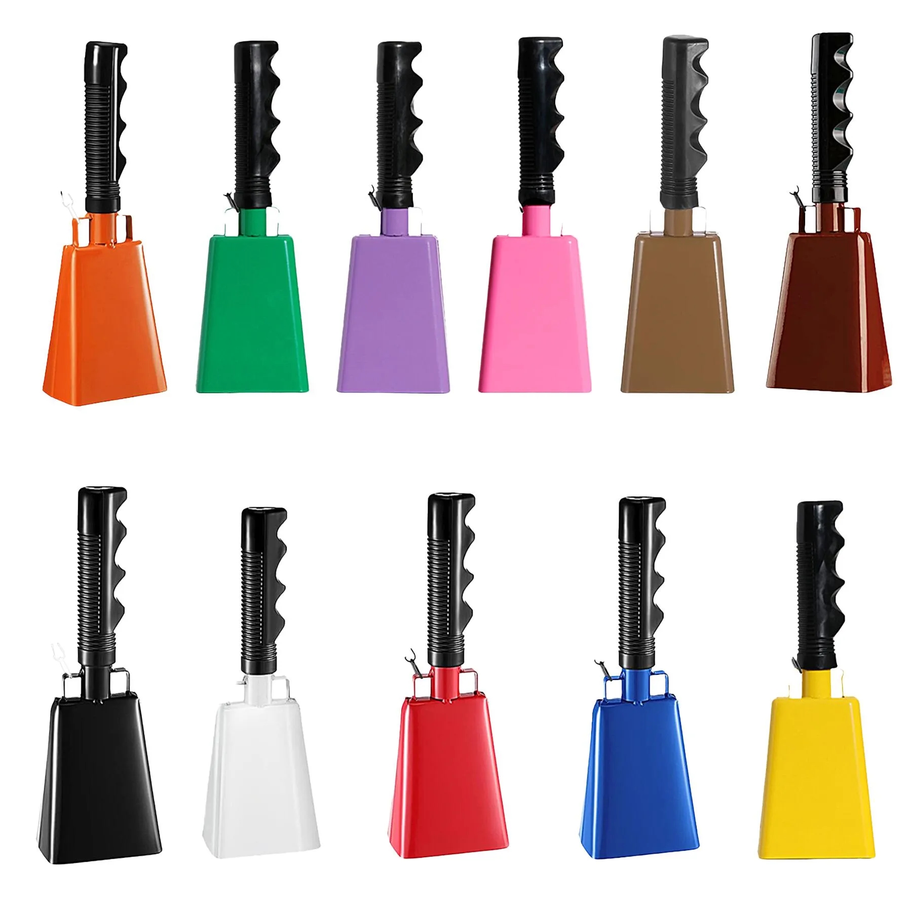 Loud Steel Cowbell With Handle For Sporting Events - Image 3