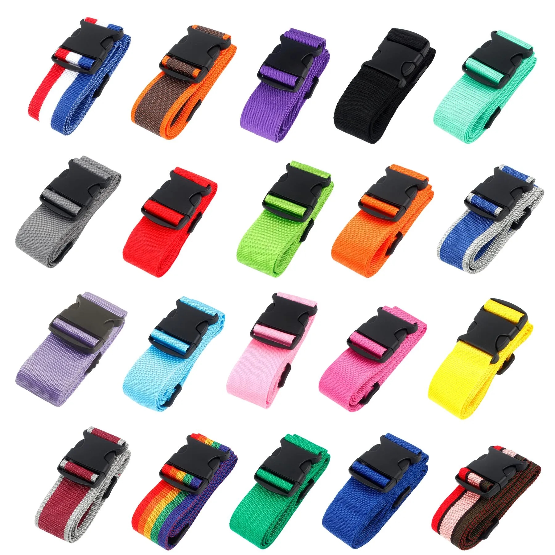 Adjustable Polyester Luggage Strap For Travel Bags - Image 3