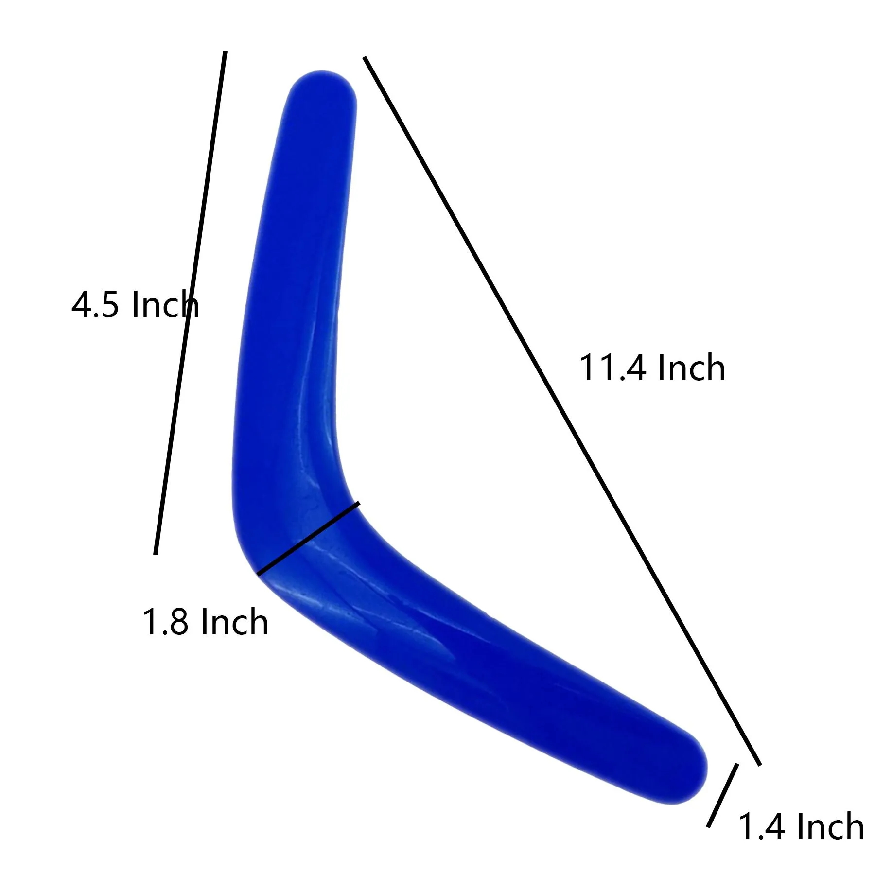 Durable Plastic Boomerang Toy For Outdoor Kids Play - Image 2