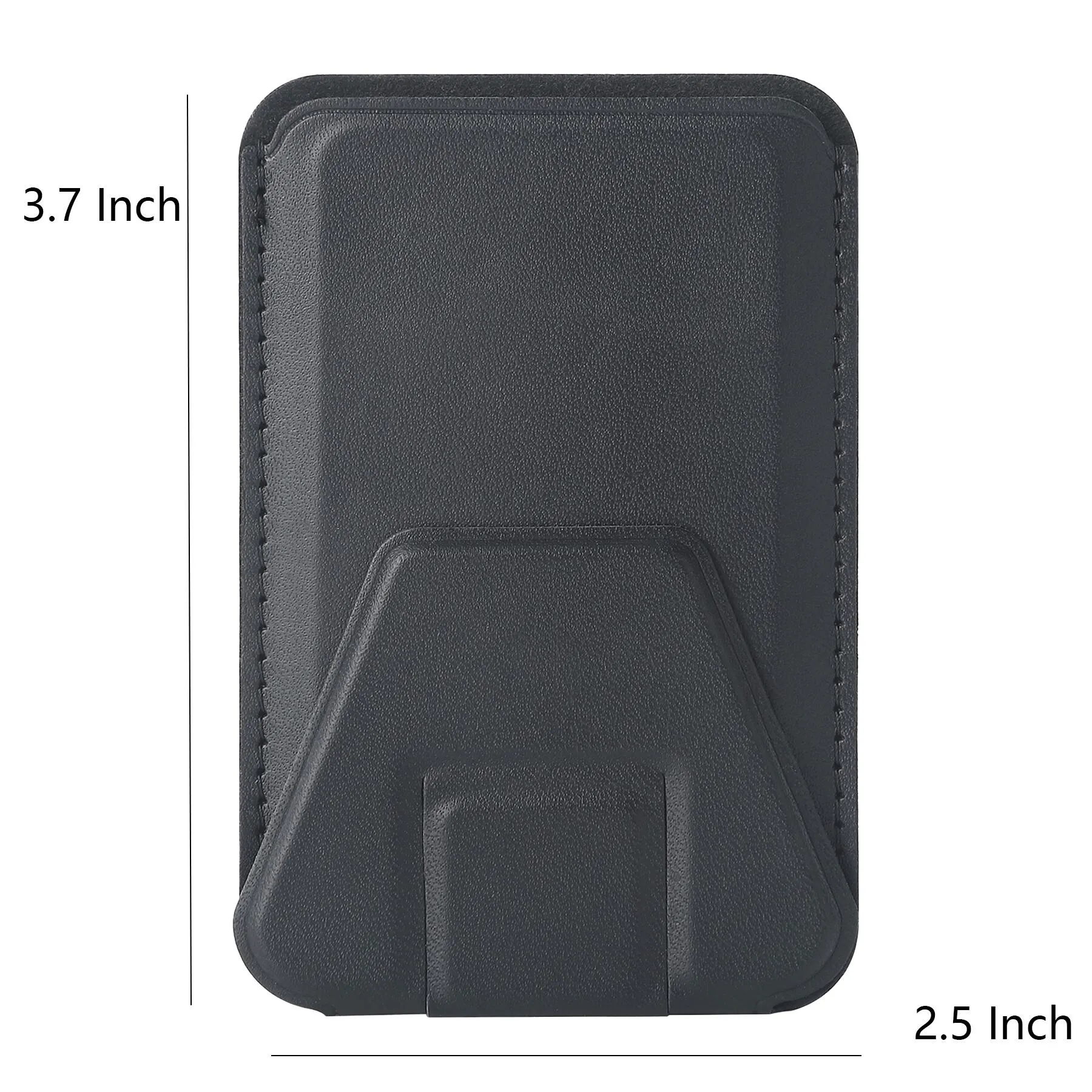 Magnetic Folding PU Phone Stand With Adjustable Grip - Image 2