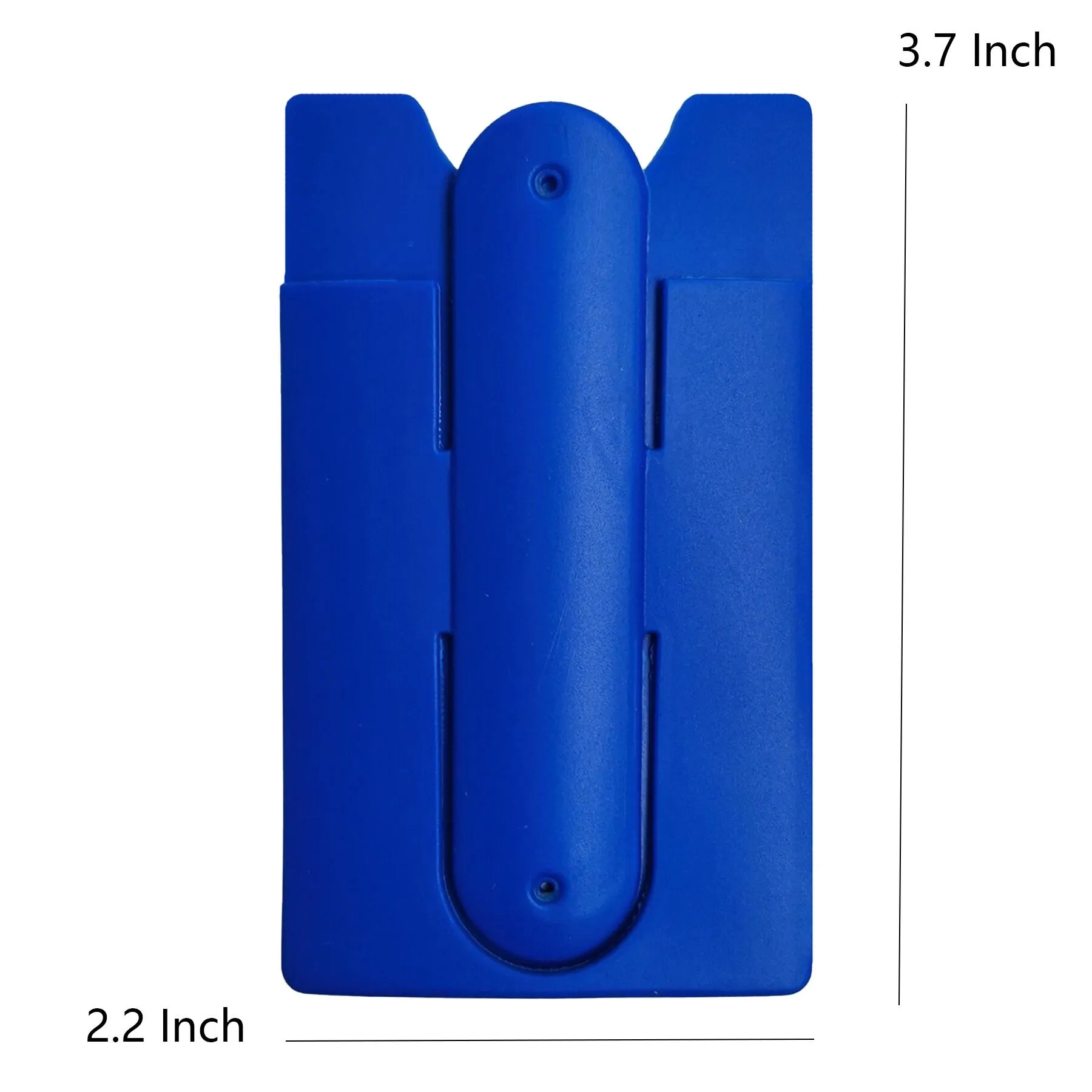 Reusable Silicone Phone Card Holder Stand With Cable Wrap - Image 2