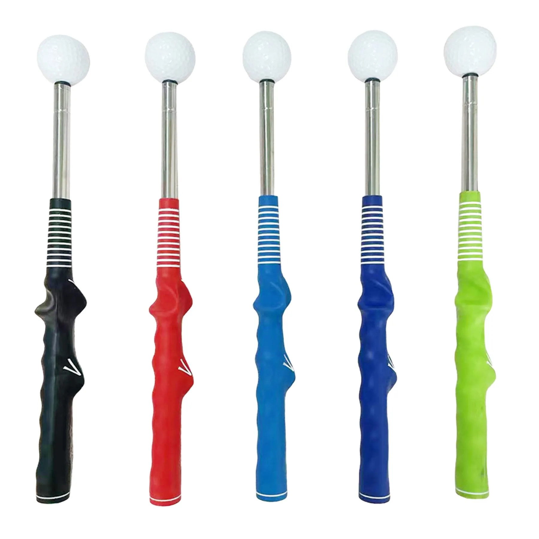 Retractable Golf Swing Trainer With Non Slip Rubber Grip - Image 3