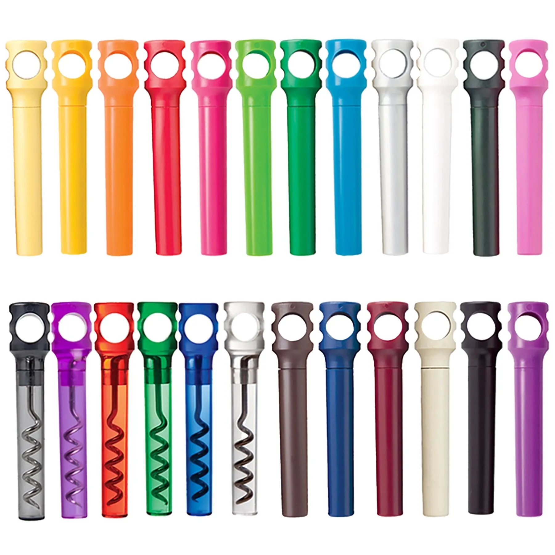 Compact ABS Pocket Corkscrew With Crossbar Wine Handle - Image 3