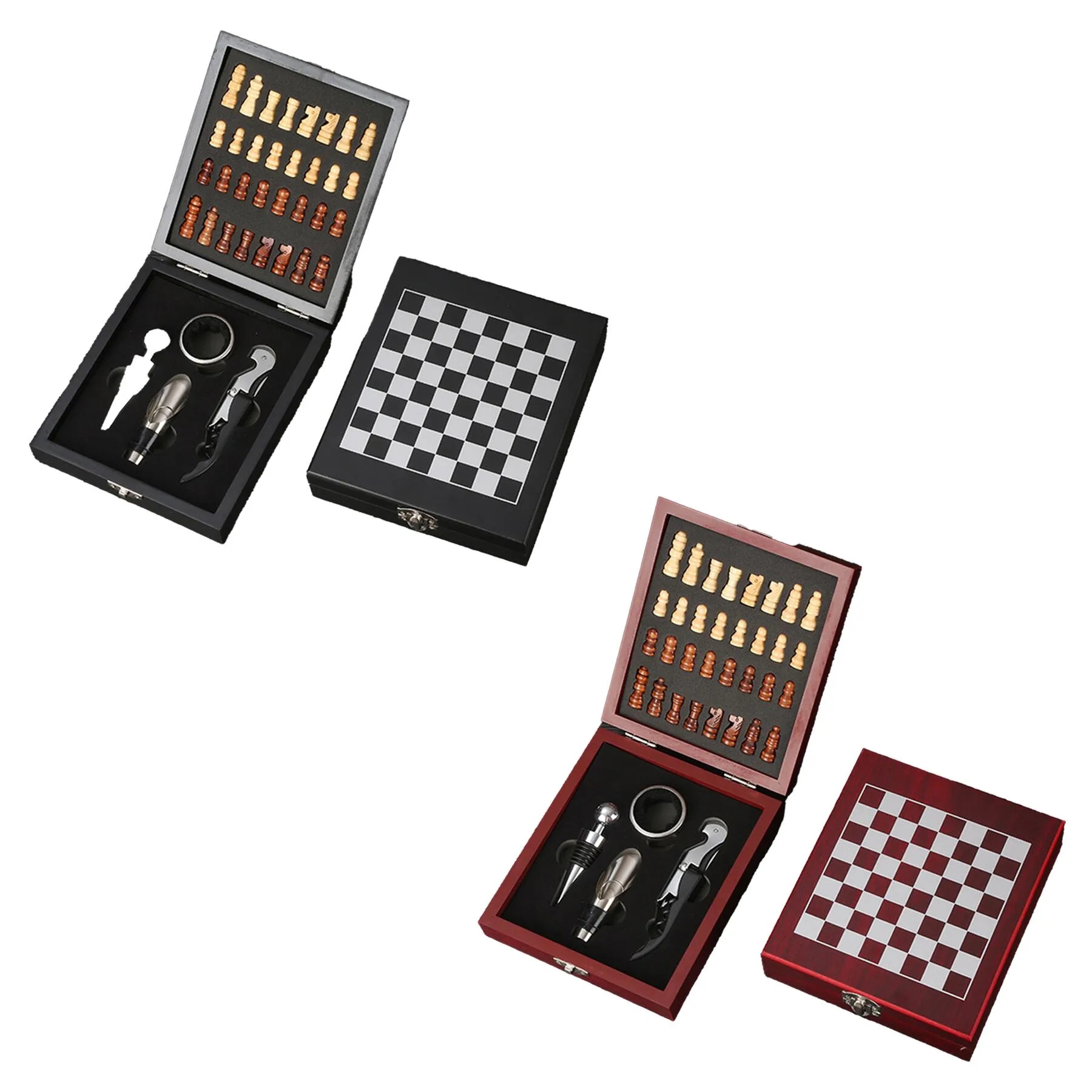 Premium Four Piece Automatic Wine Opener Gift Set Kit - Image 3