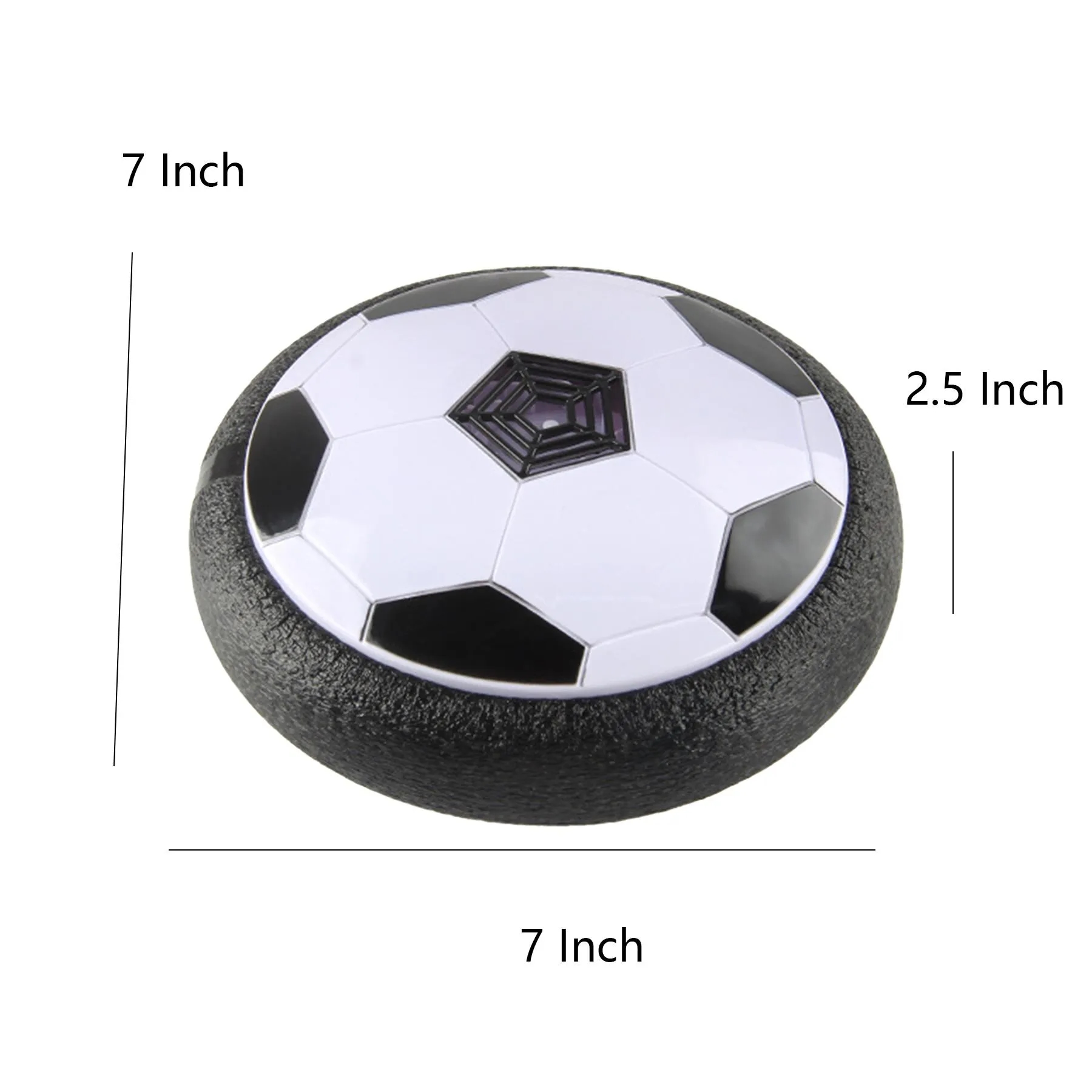Kids Indoor Hover Soccer Set With Mini Goals - Image 2