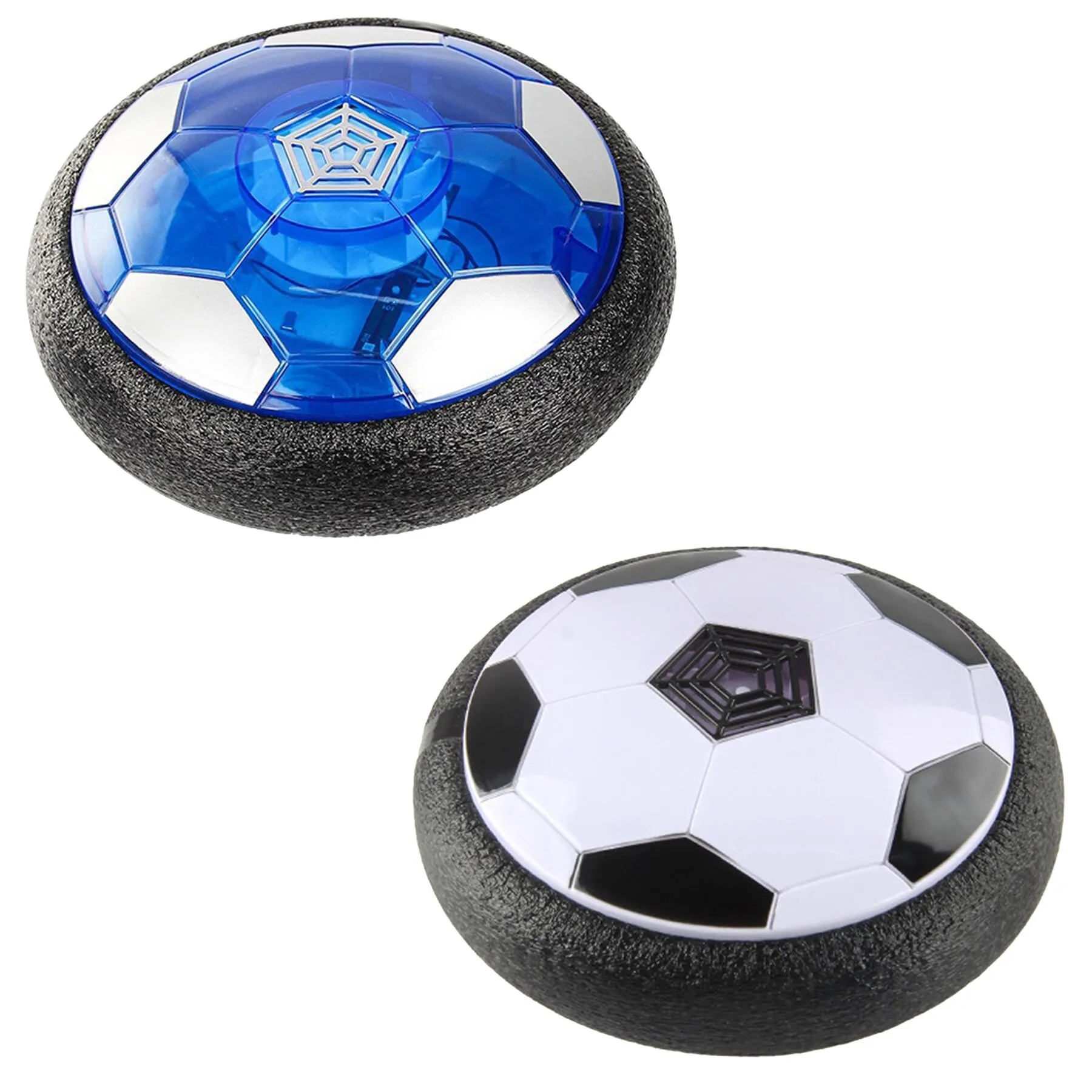 Kids Indoor Hover Soccer Set With Mini Goals - Image 3