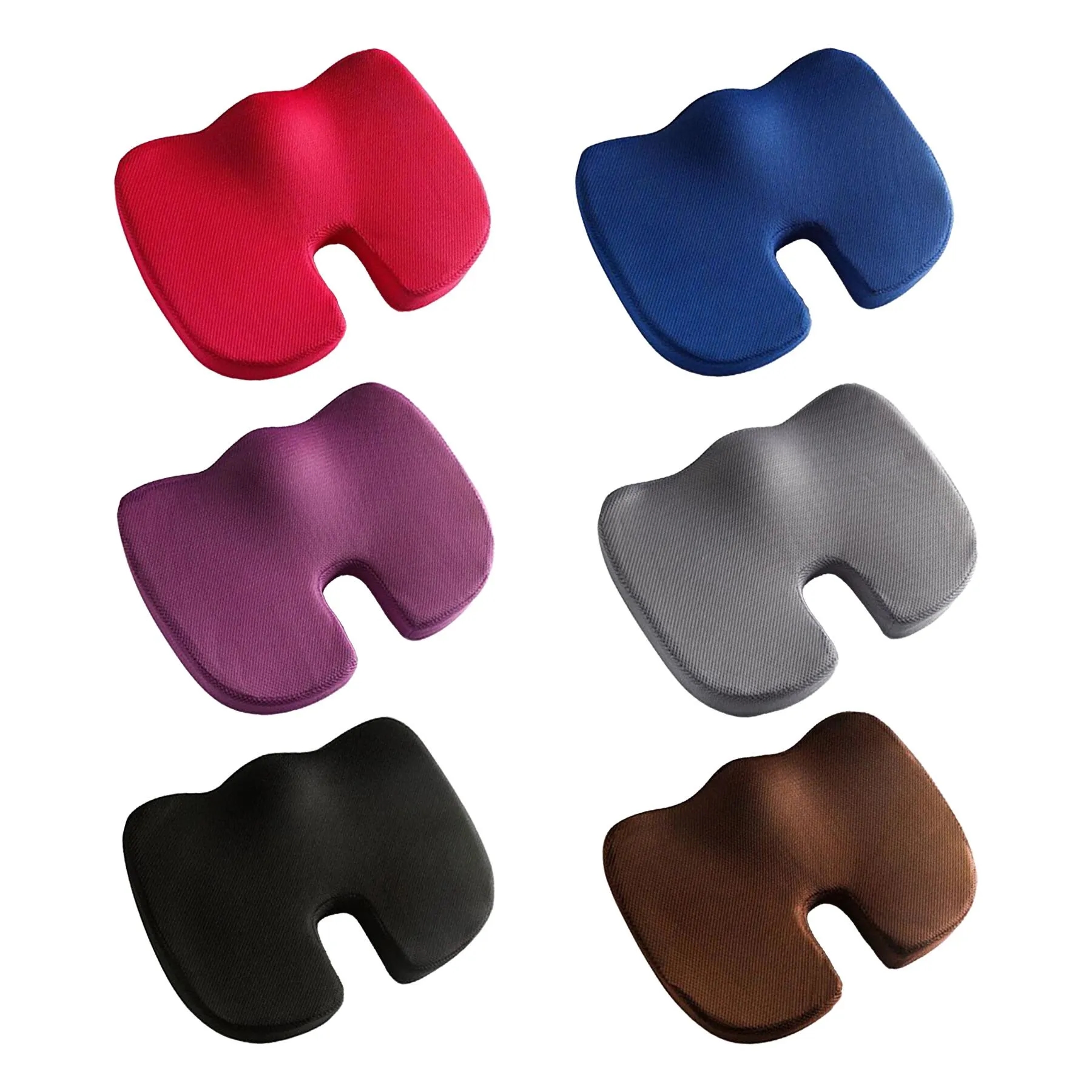 Memory Foam Seat Cushion With Removable Mesh Cover - Image 3