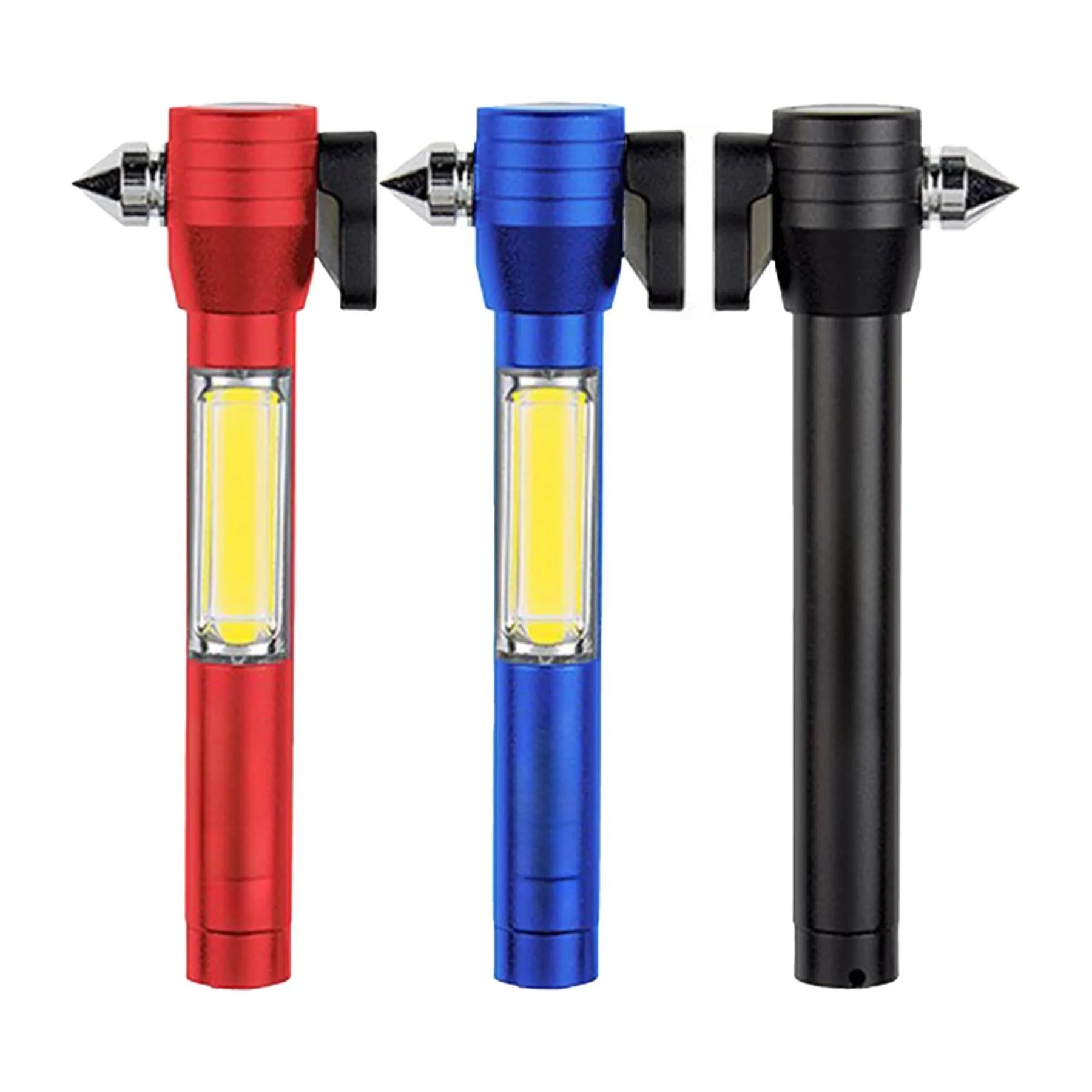COB Flashlight Emergency Safety Tool With Car Cutter - Image 3