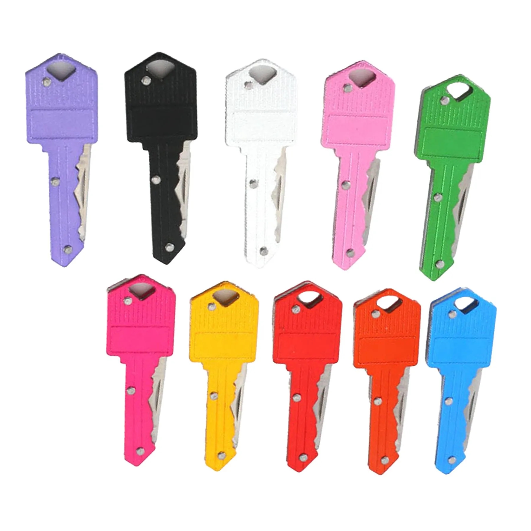 Heart Shaped Mini Folding Key Knife For Travel Kits - Image 3