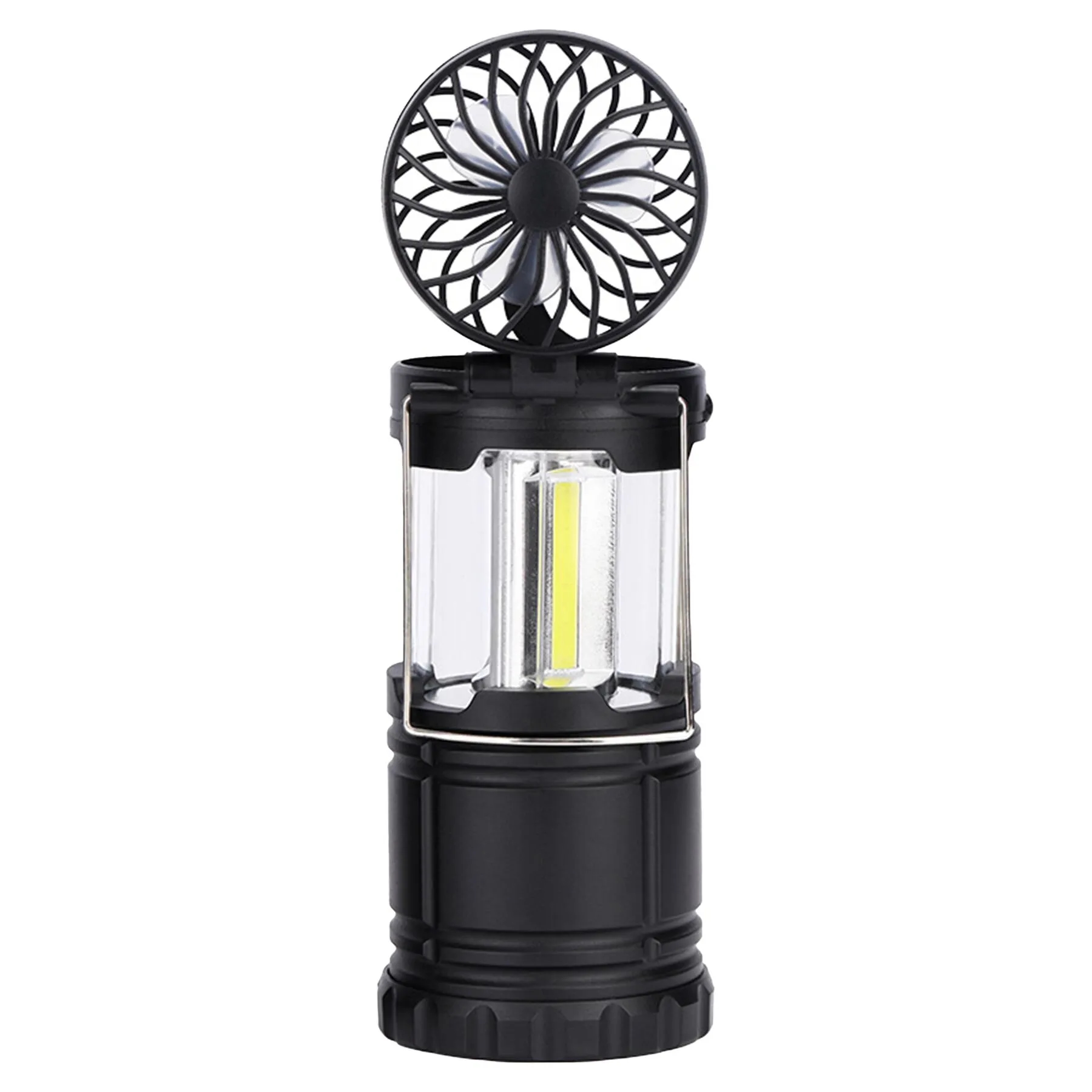 Hanging LED Camping Fan Lantern For Tent Cooling - Image 3