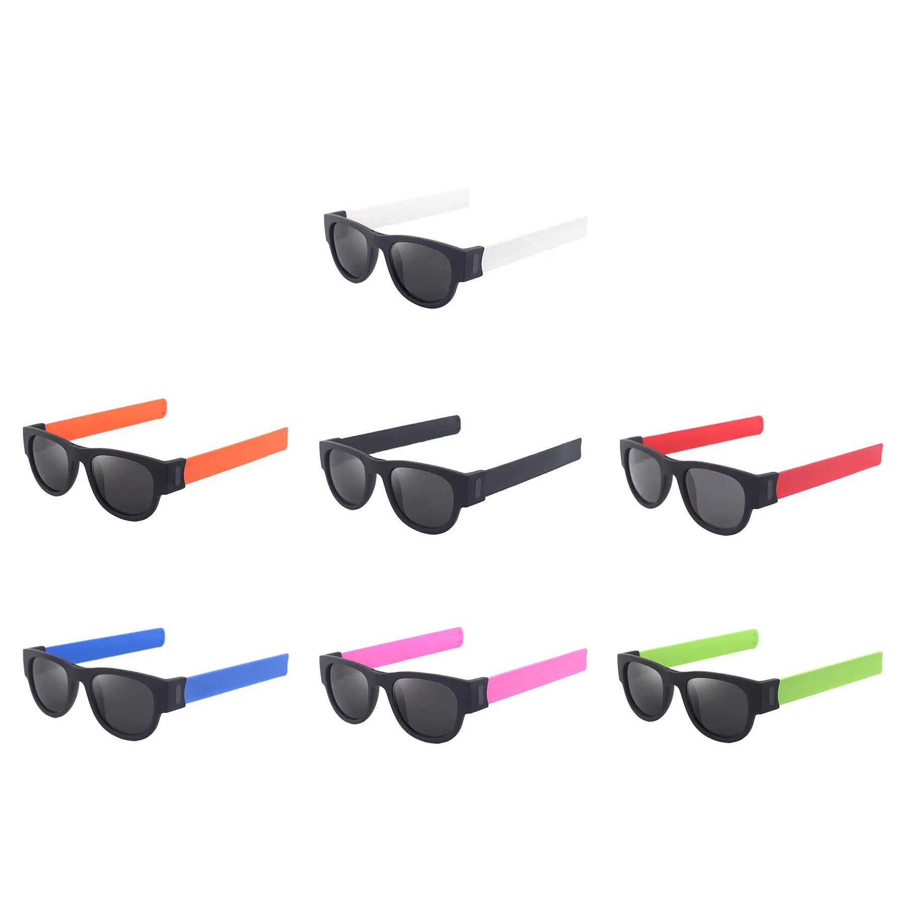 Foldable Silicone Bracelet Sunglasses For Beach Use - Image 3