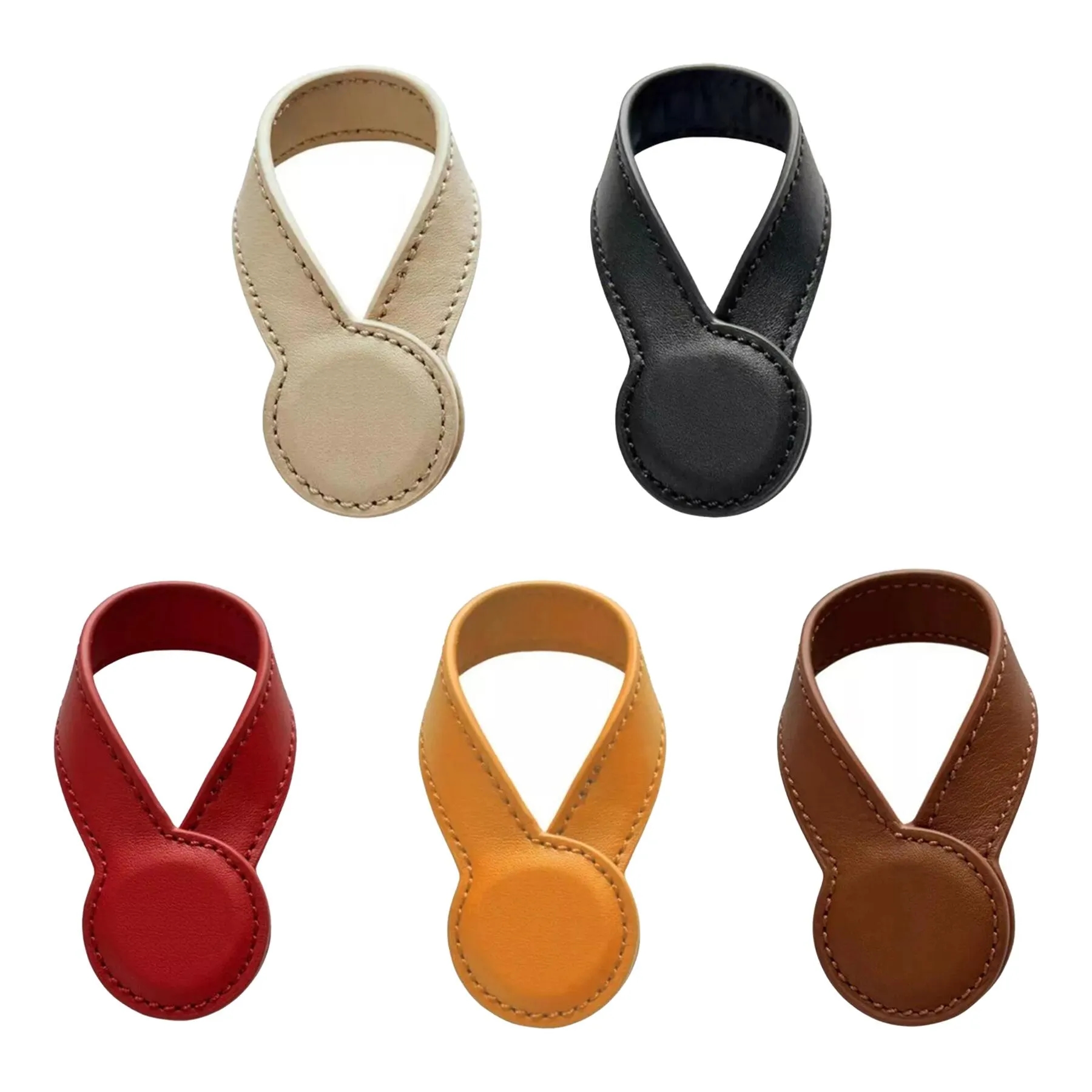 Leather Magnetic Hat Clip Holder For Travel Bag Straps - Image 3