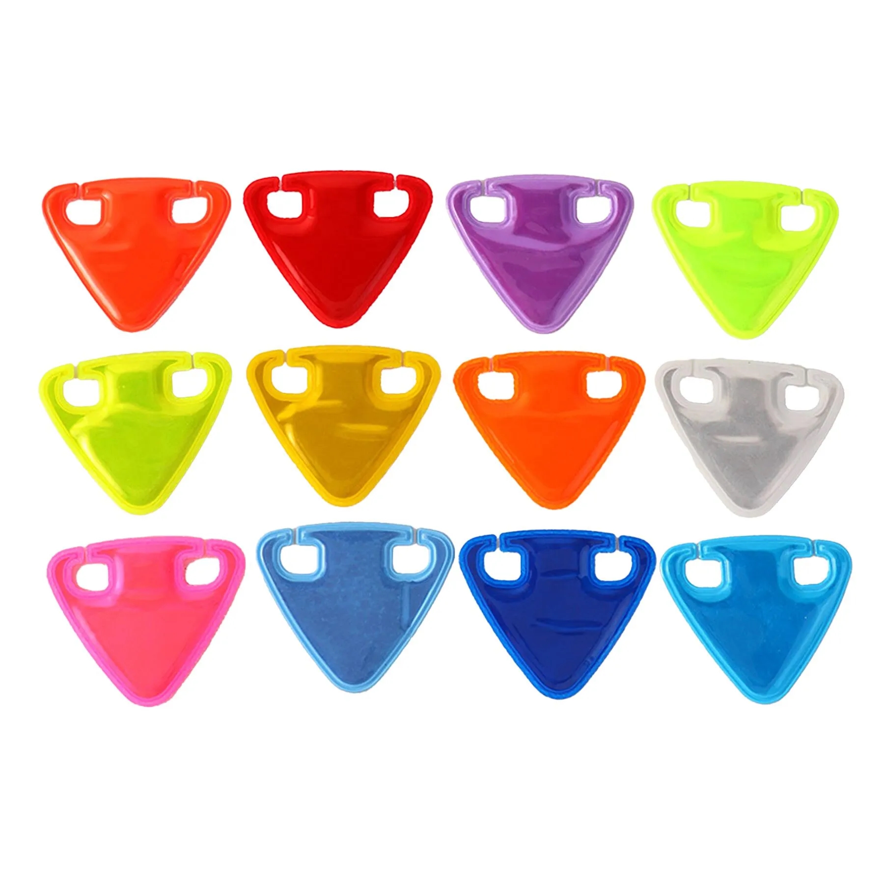 Reflective Triangle Bicycle Safety Tag For Night Rides - Image 3