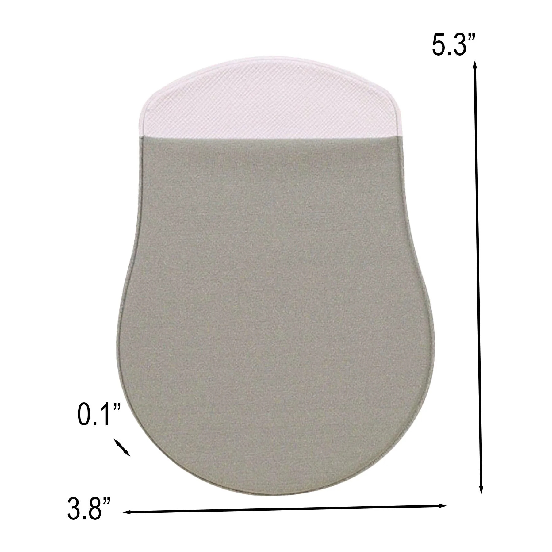 Adhesive Laptop Mouse Pouch Storage Organizer Sleeve - Image 2
