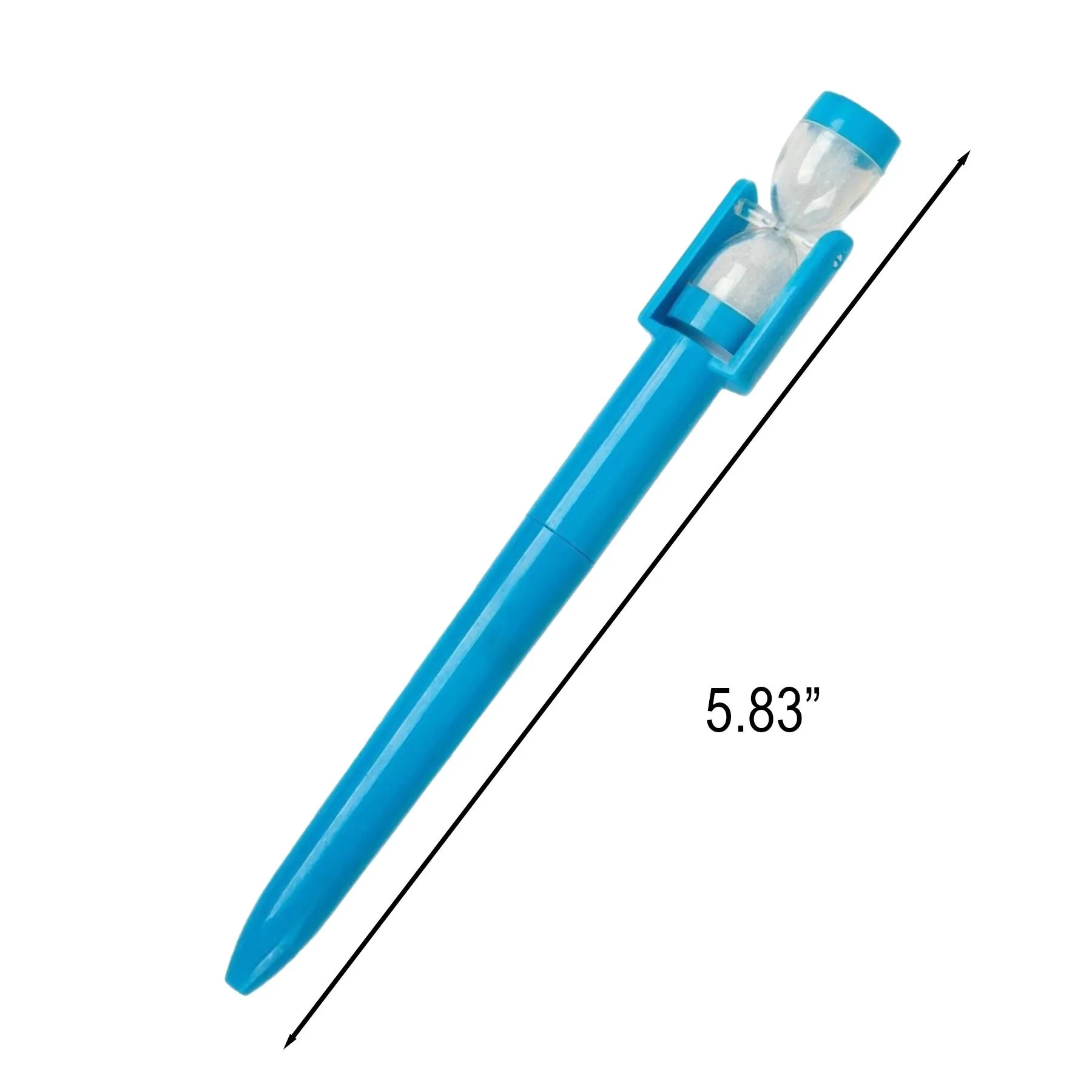 Creative Hourglass Design Plastic Ballpoint Office Pen - Image 2