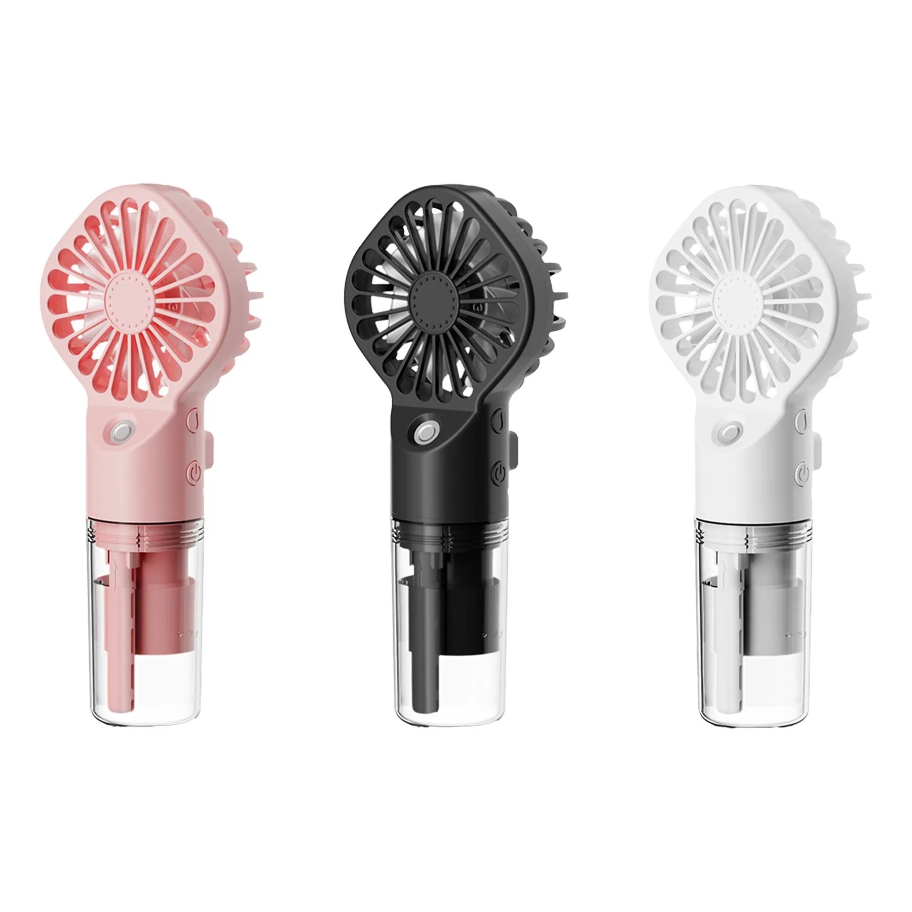 USB Rechargeable Handheld Water Misting Cooling Fan - Image 3