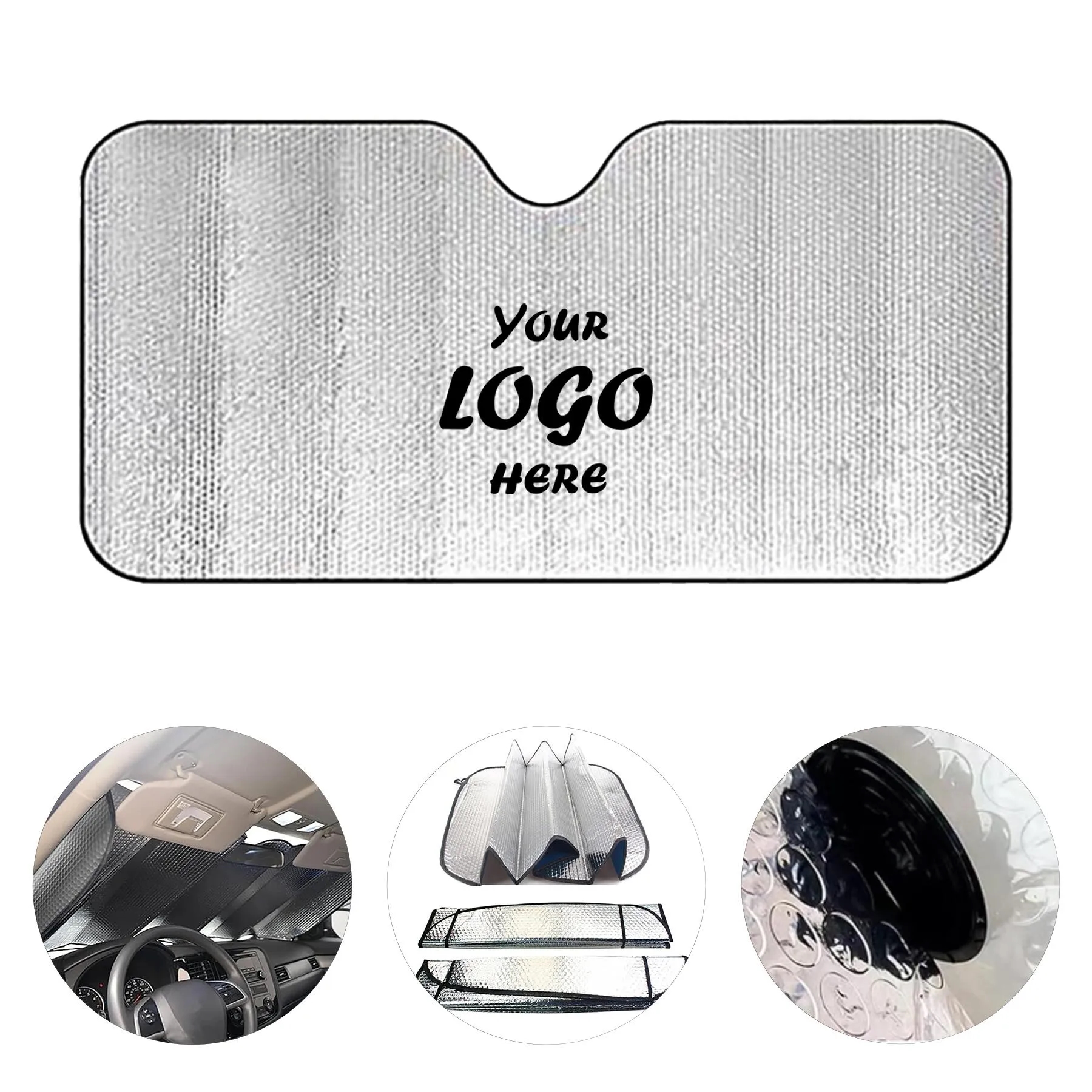Foldable Foam Car Windshield Sunshade For Summer Heat